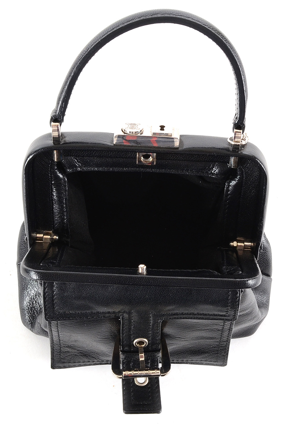 Céline Leather Frame Bag