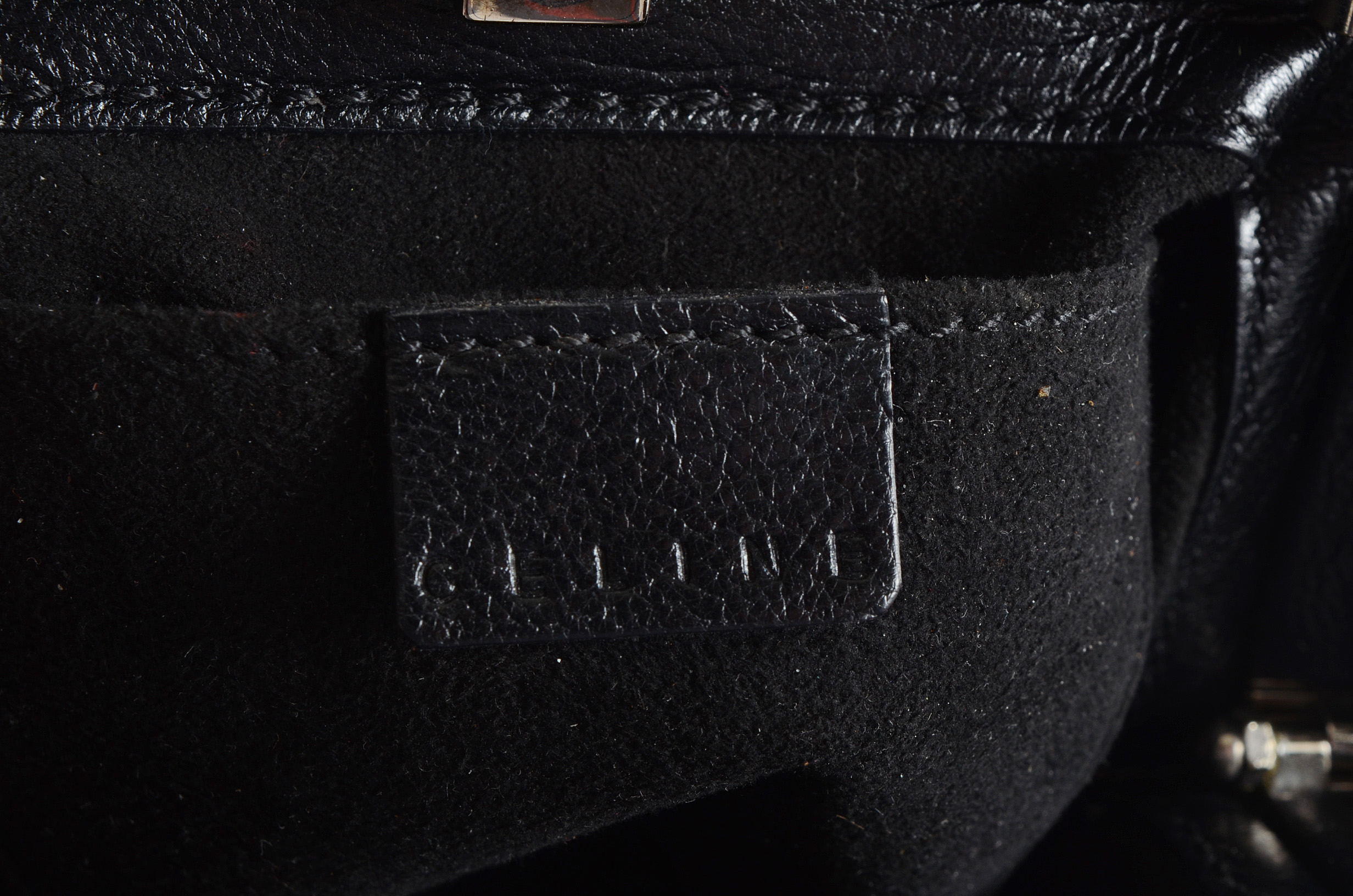 Céline Leather Frame Bag