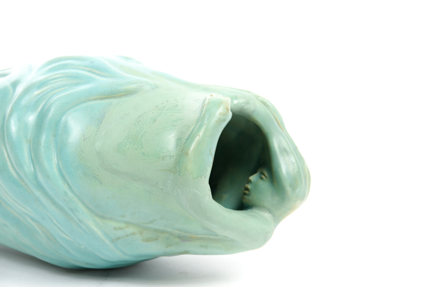 Van Briggle "Lorelei" Turquoise Vase