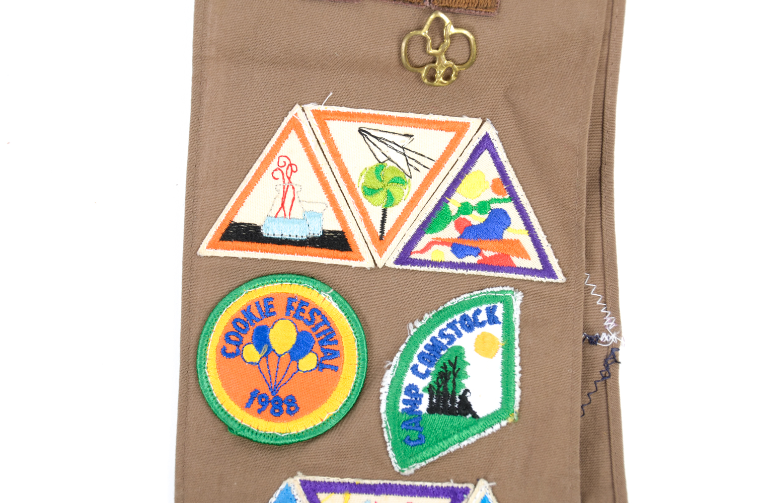 Vintage Girl Scout Sash and Song Book