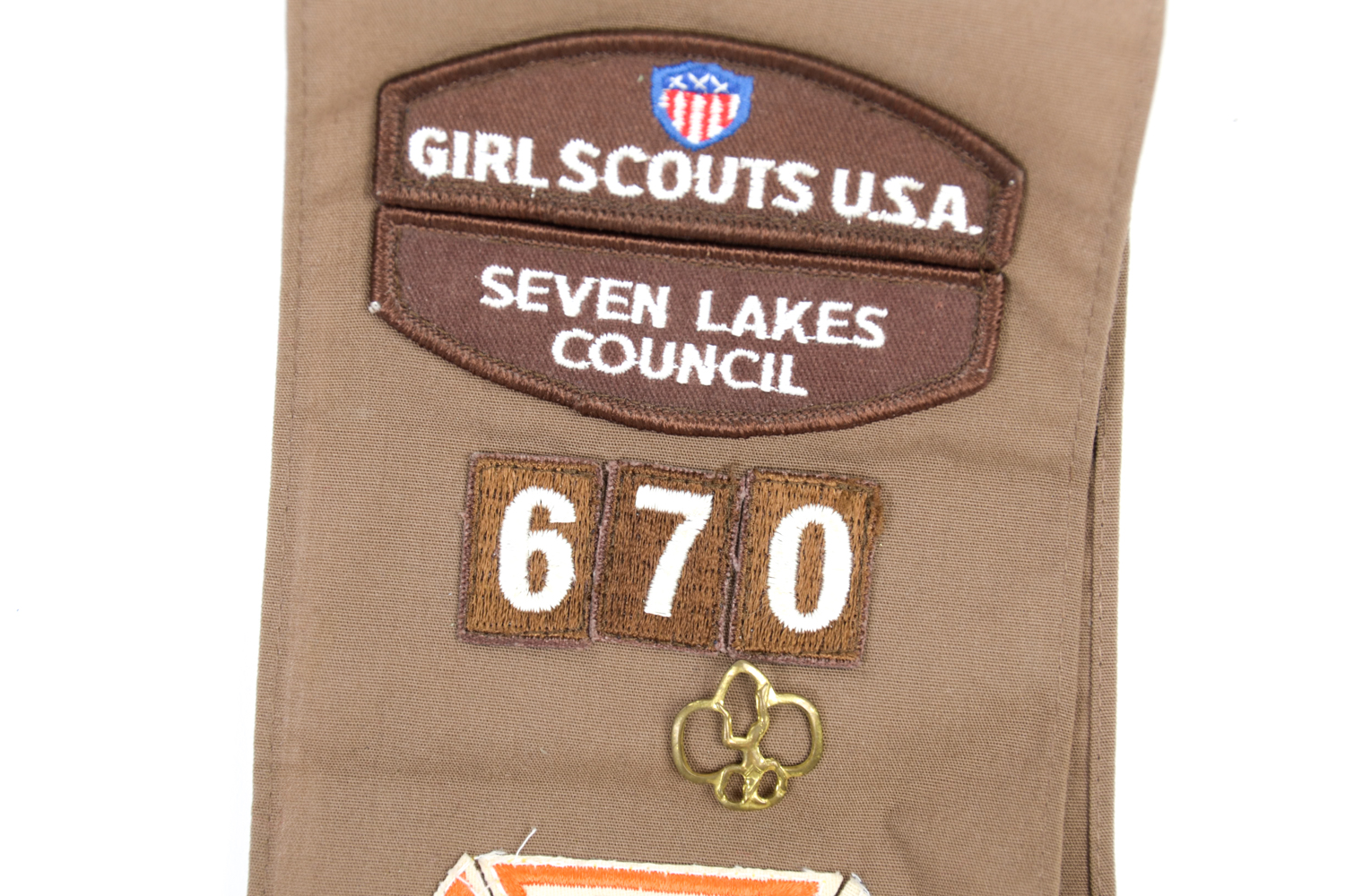 Vintage Girl Scout Sash and Song Book