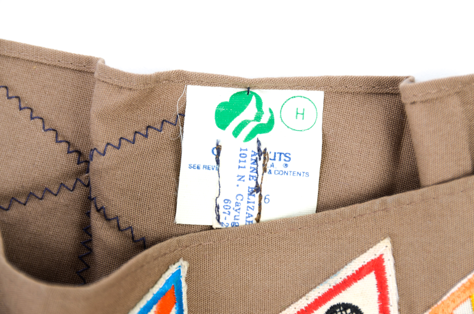 Vintage Girl Scout Sash and Song Book