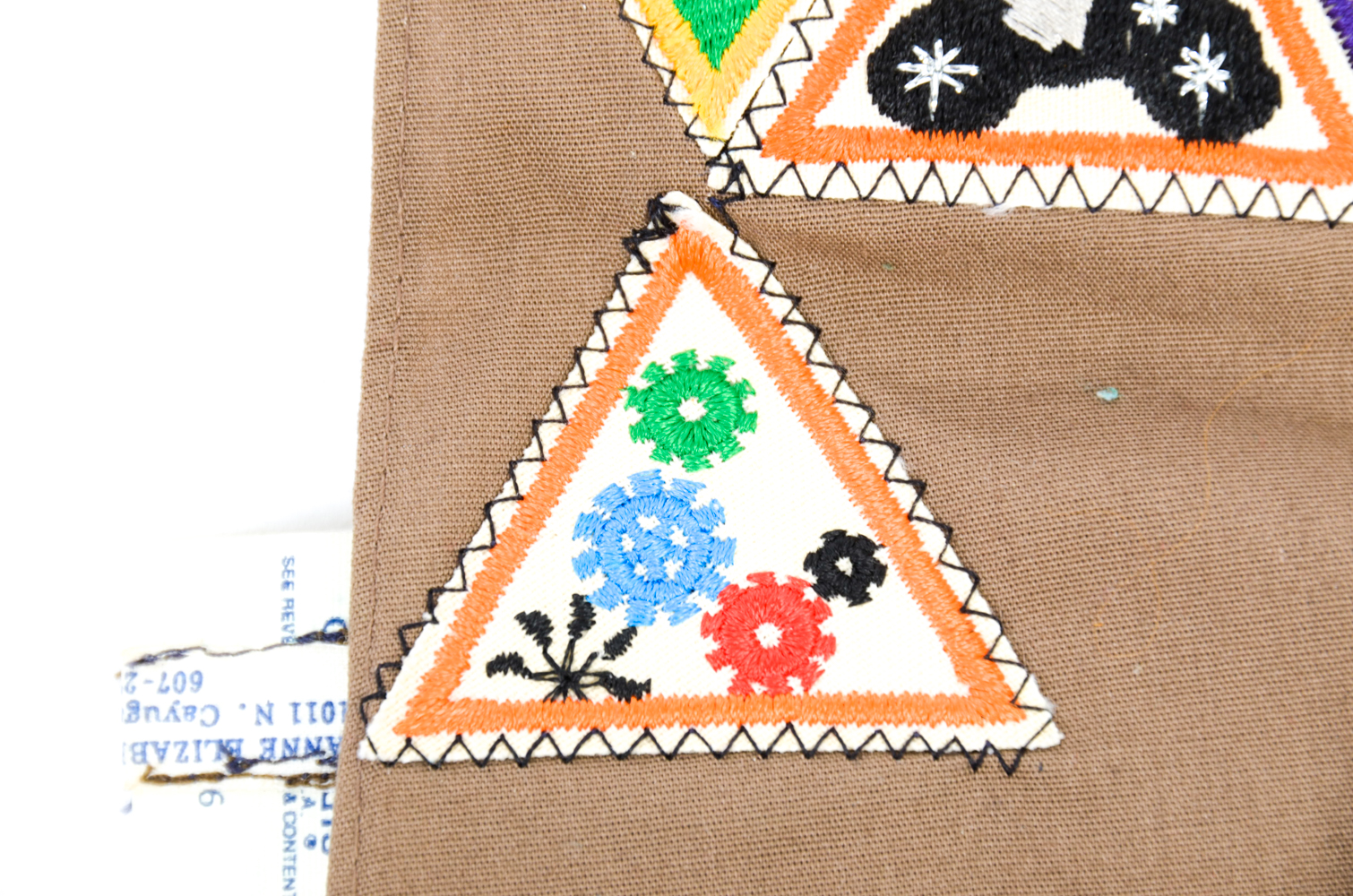 Vintage Girl Scout Sash and Song Book