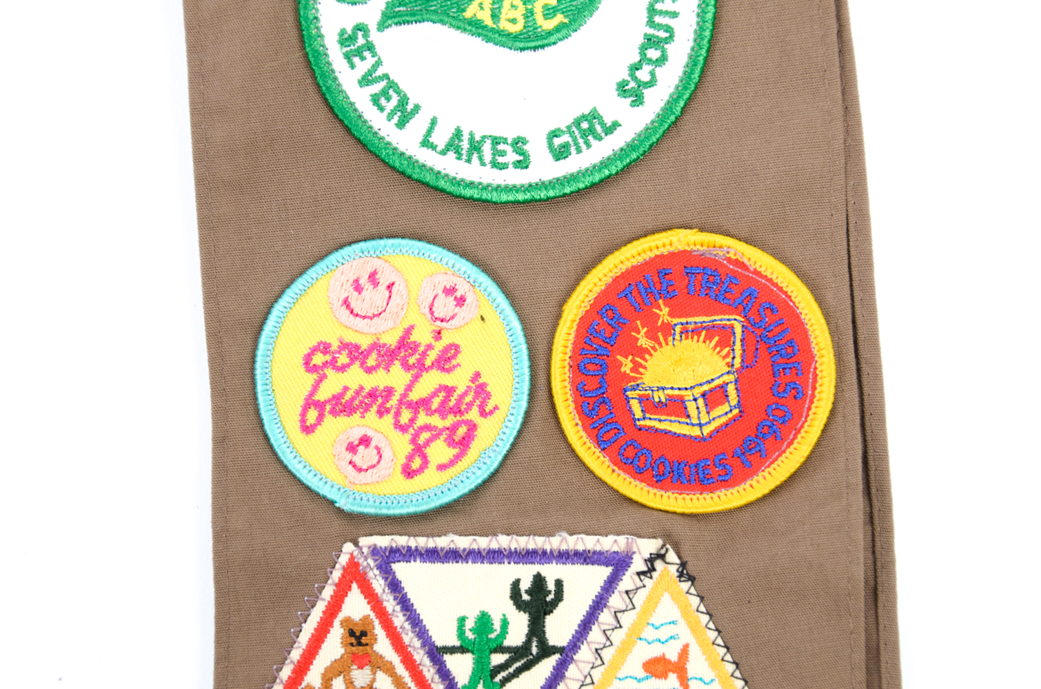 Vintage Girl Scout Sash and Song Book