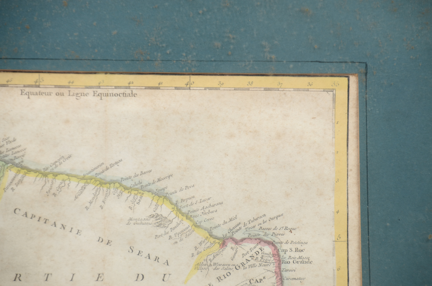 Antique "Carte du Bresil" Map by Jacques-Nicolas Bellin