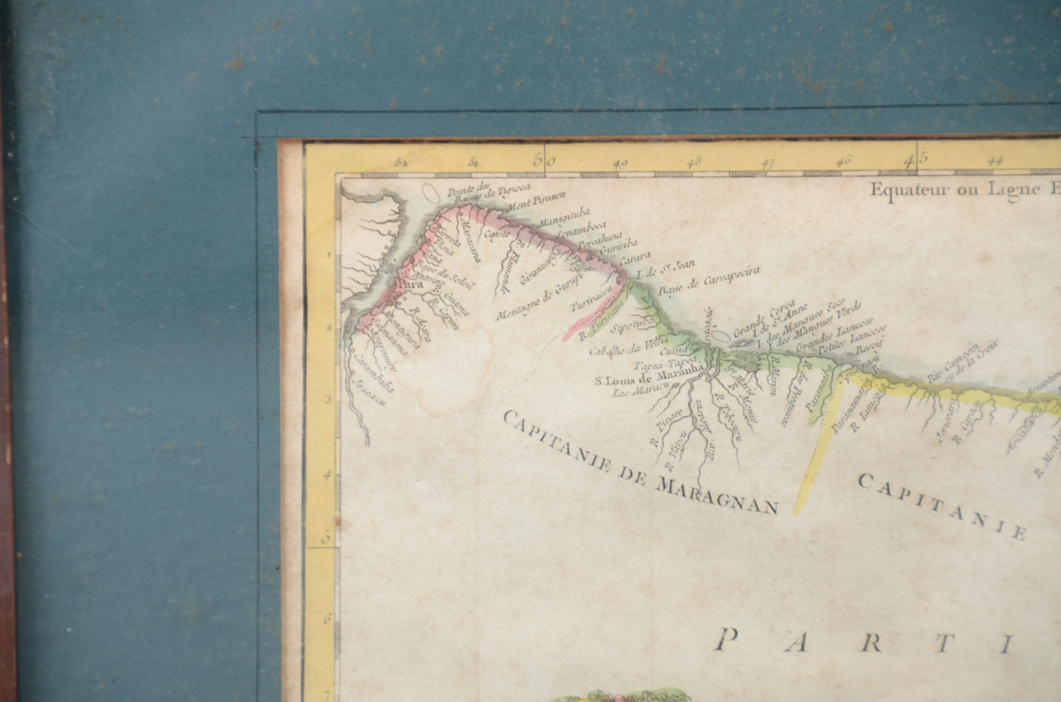 Antique "Carte du Bresil" Map by Jacques-Nicolas Bellin