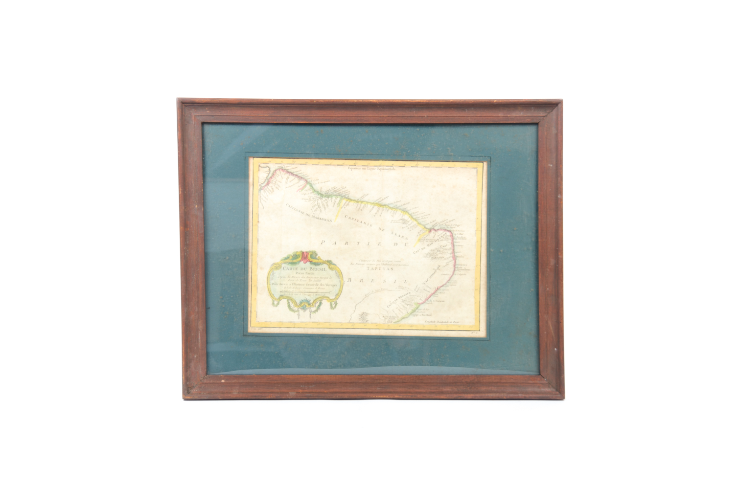 Antique "Carte du Bresil" Map by Jacques-Nicolas Bellin