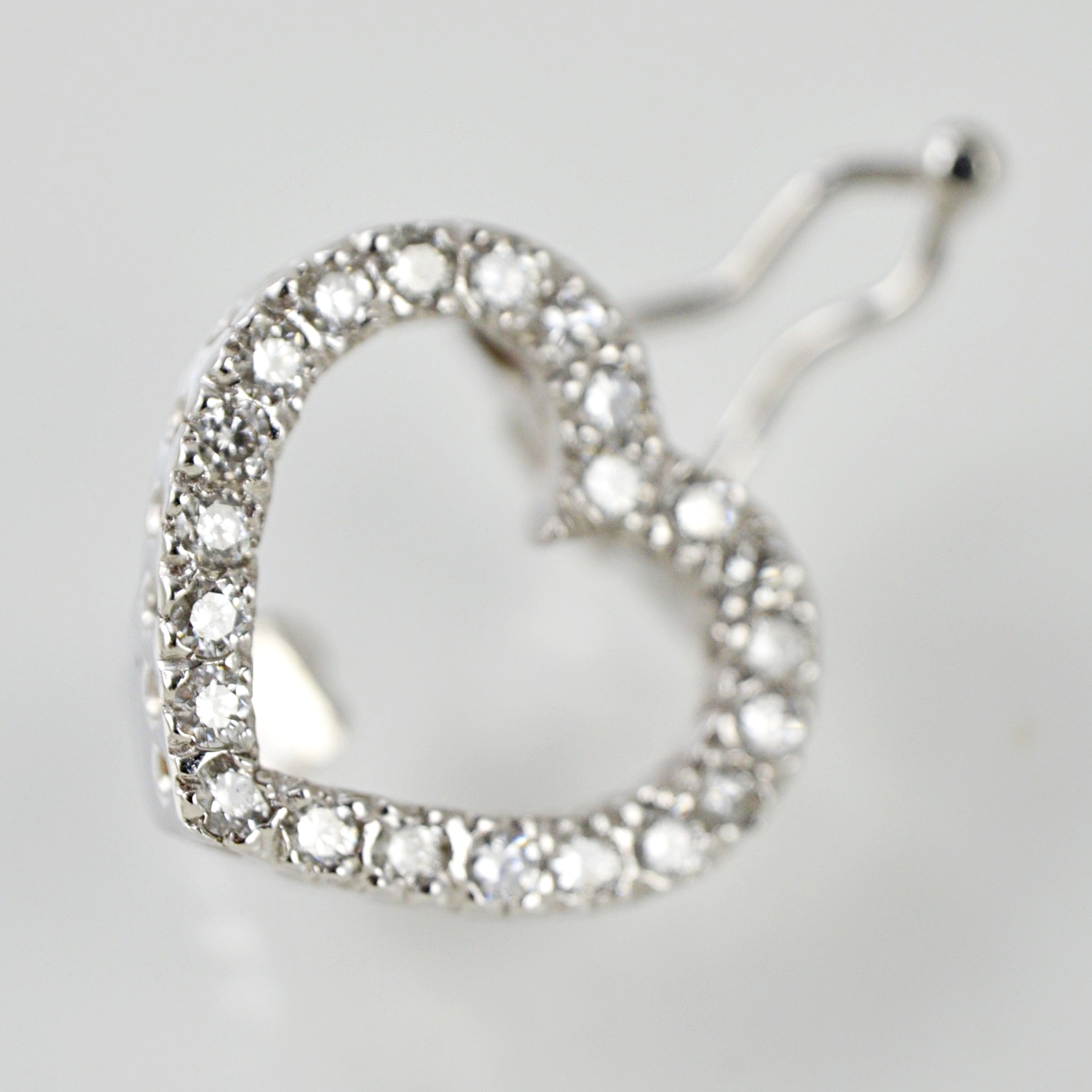 14K Gold and Diamond Charm Mesh Bracelet