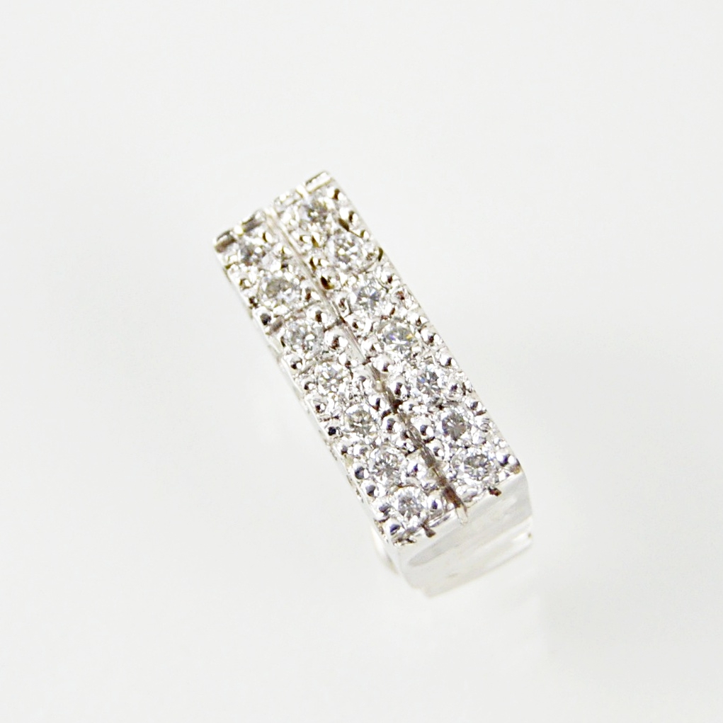 14K Gold and Diamond Bracelet Clip-On Charms