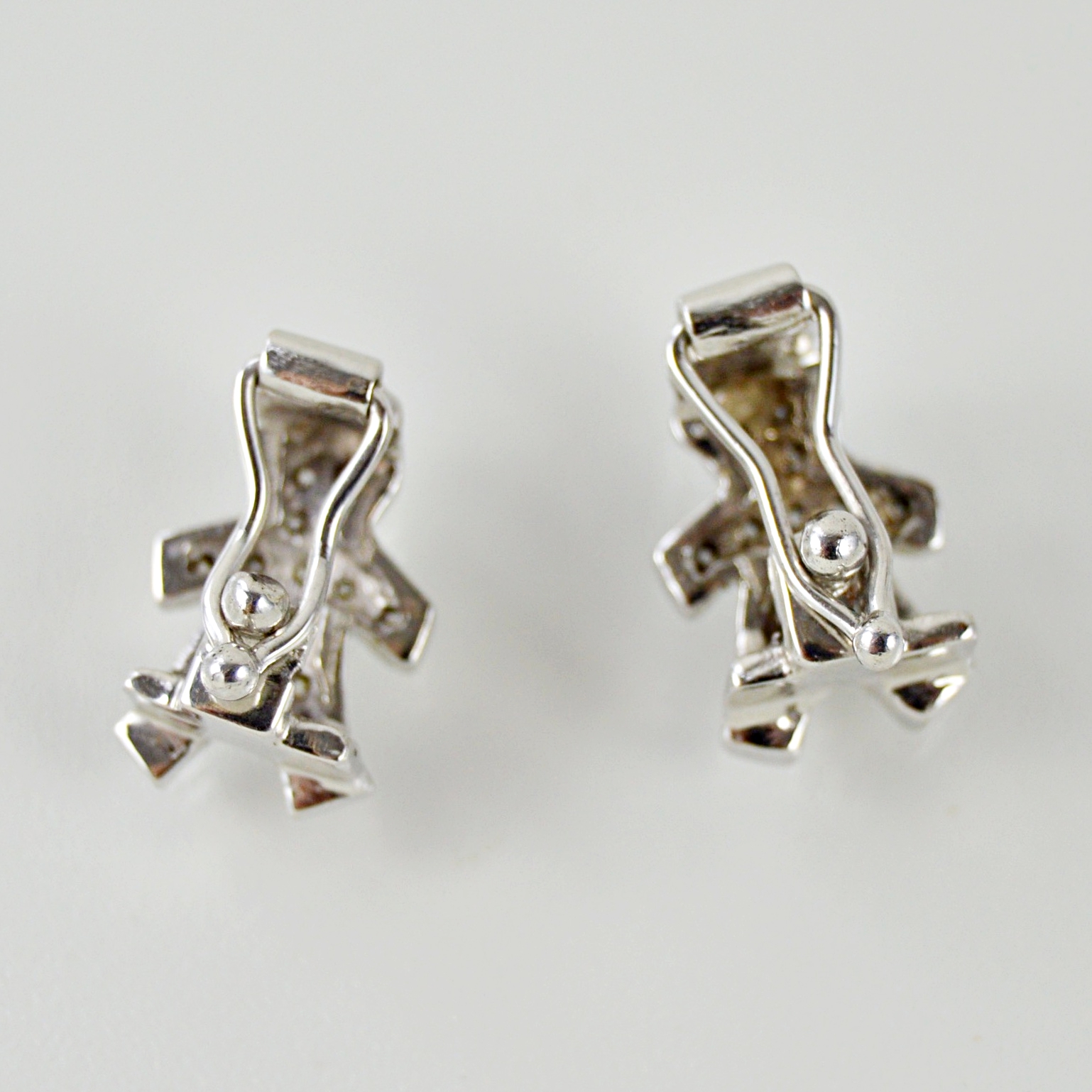 Pair of Diamond 'Boy' Bracelet Clip-On Charms