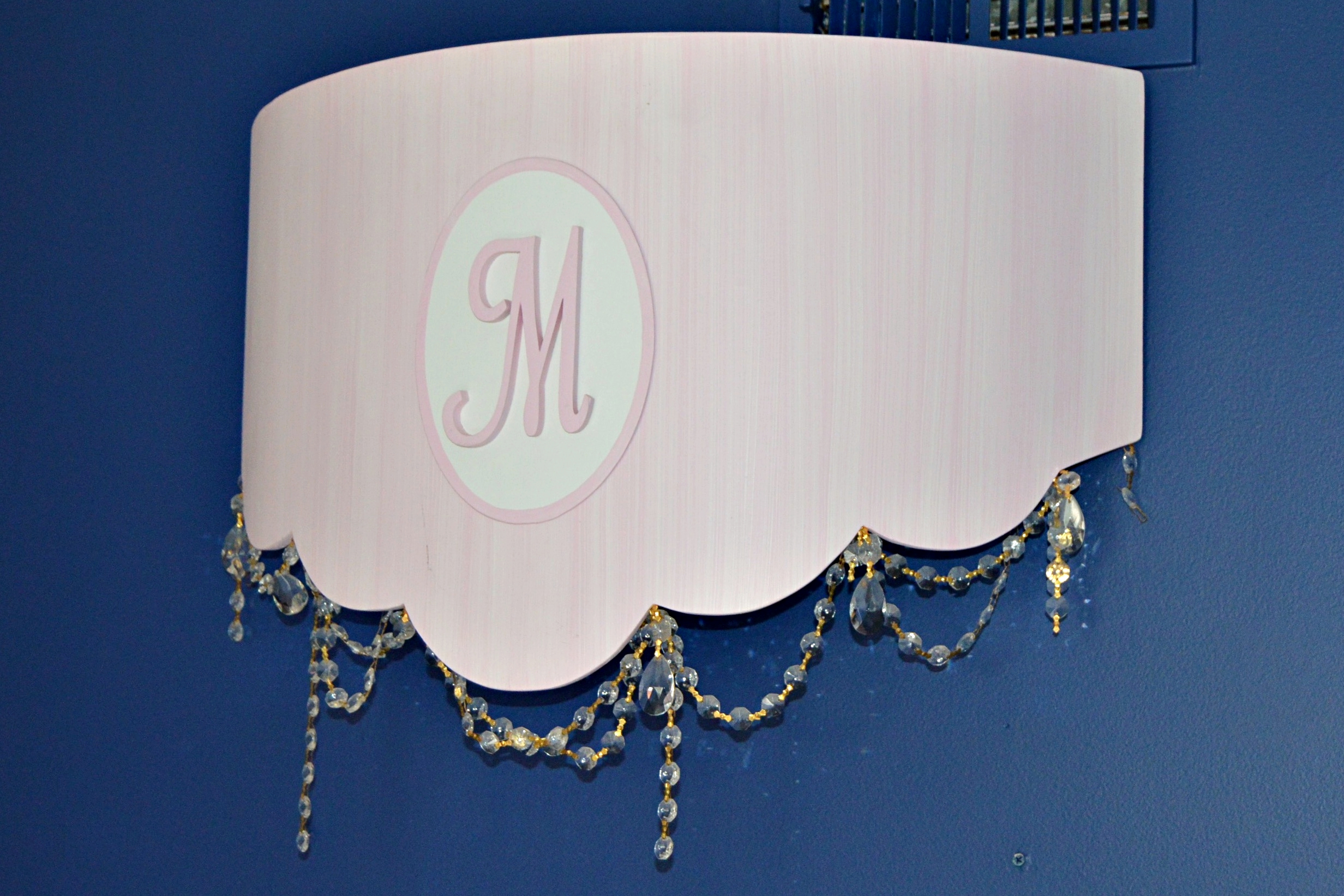 Decorative "M" Wall Mount