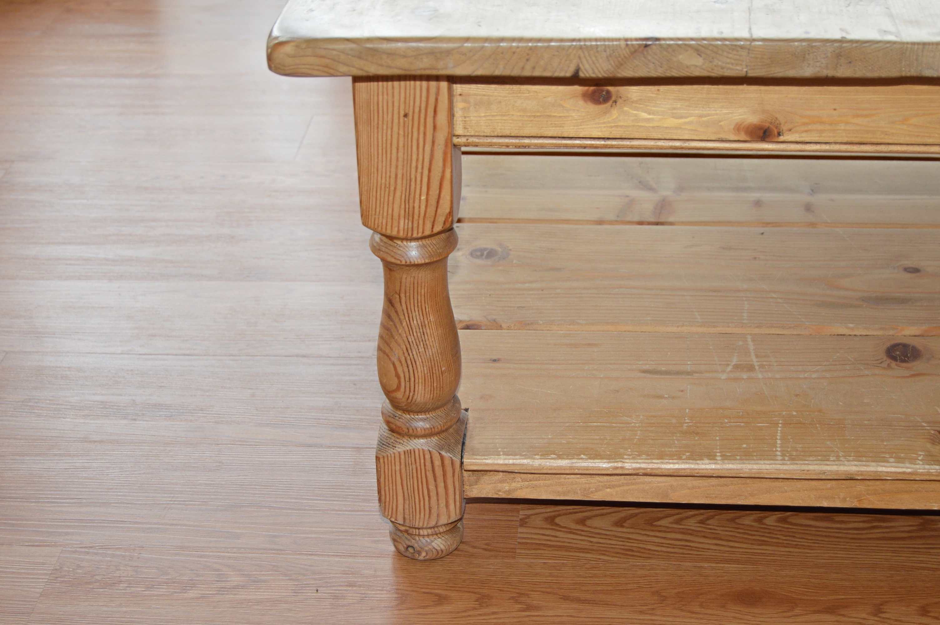 French Pine Coffee Table