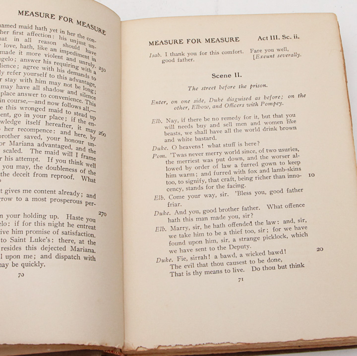 1901 DeLuxe Limited Edition "The Works of William Shakespeare"