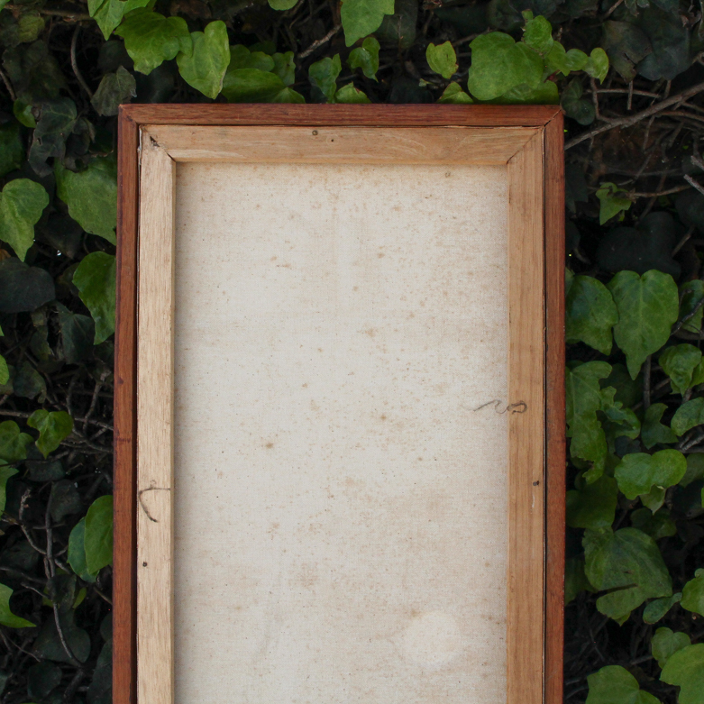 Signed Original Oil on Canvas Painting of Korean Yangban Man