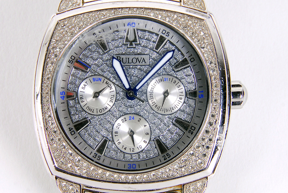 Mens Bulova Swarovski And Diving Watches