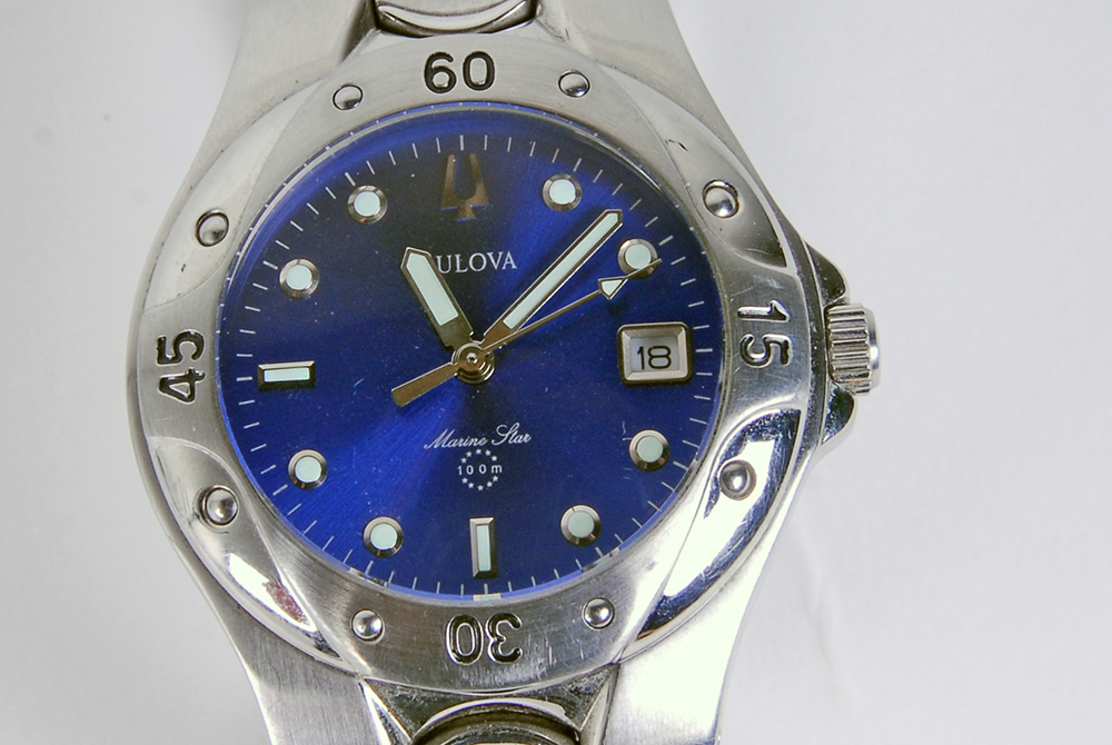 Mens Bulova Swarovski And Diving Watches