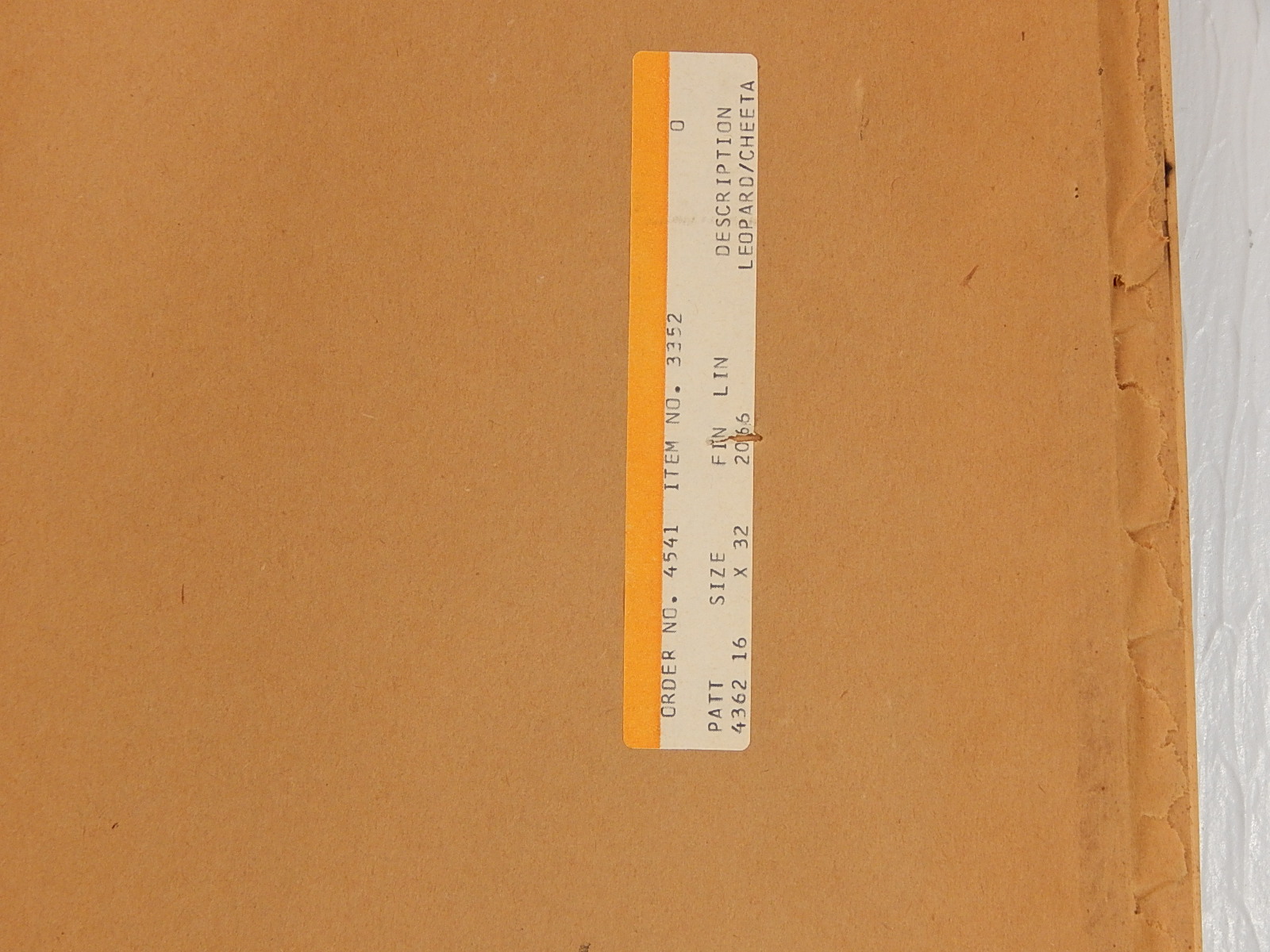 1976 Ralph S. Coventry Spotted Leopard Framed Print