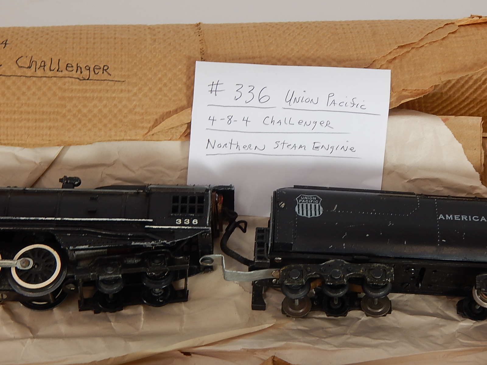 1950s American Flyer S-Gauge Trains - #336 4-8-4 Union Pacific