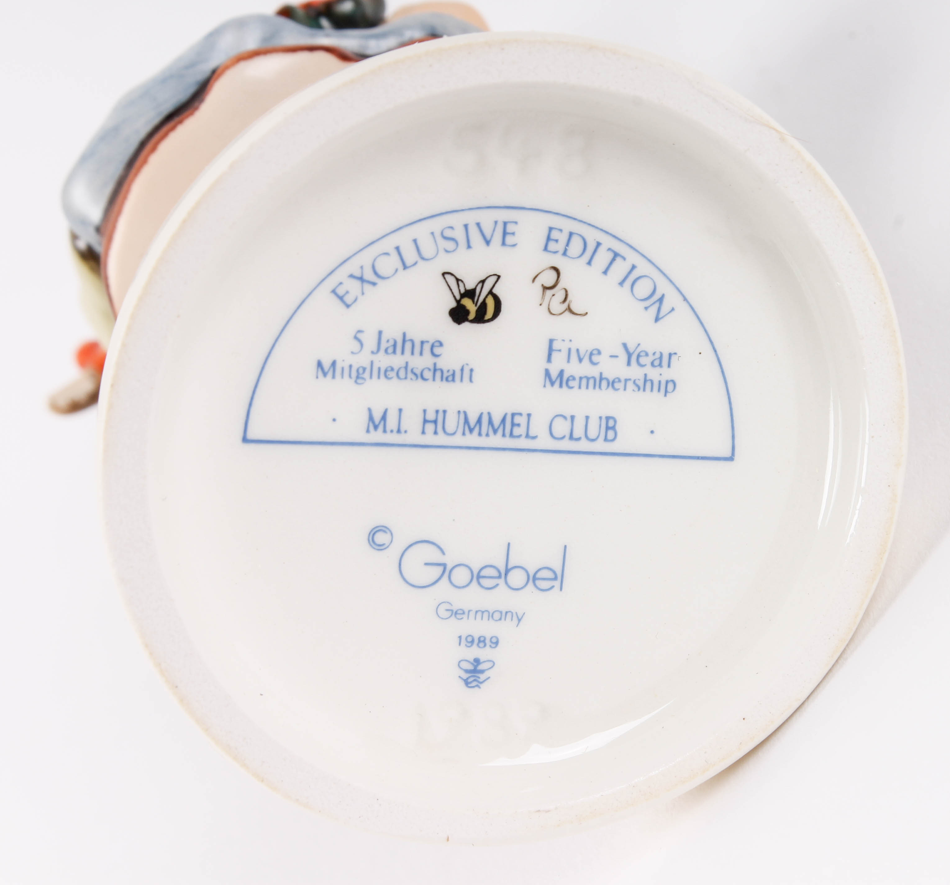 Collection of Four M.I. Hummel Club Goebel Figurines