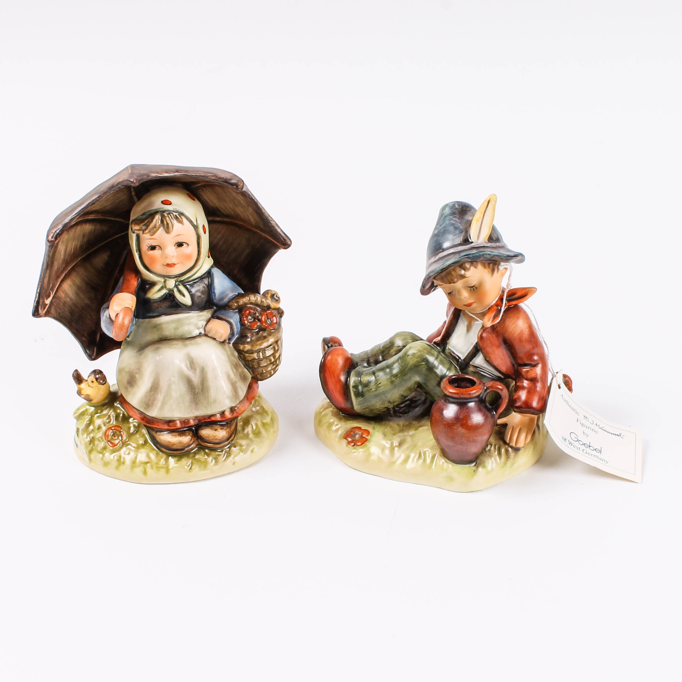 Pair of Special Edition M.J. Hummel Figurines