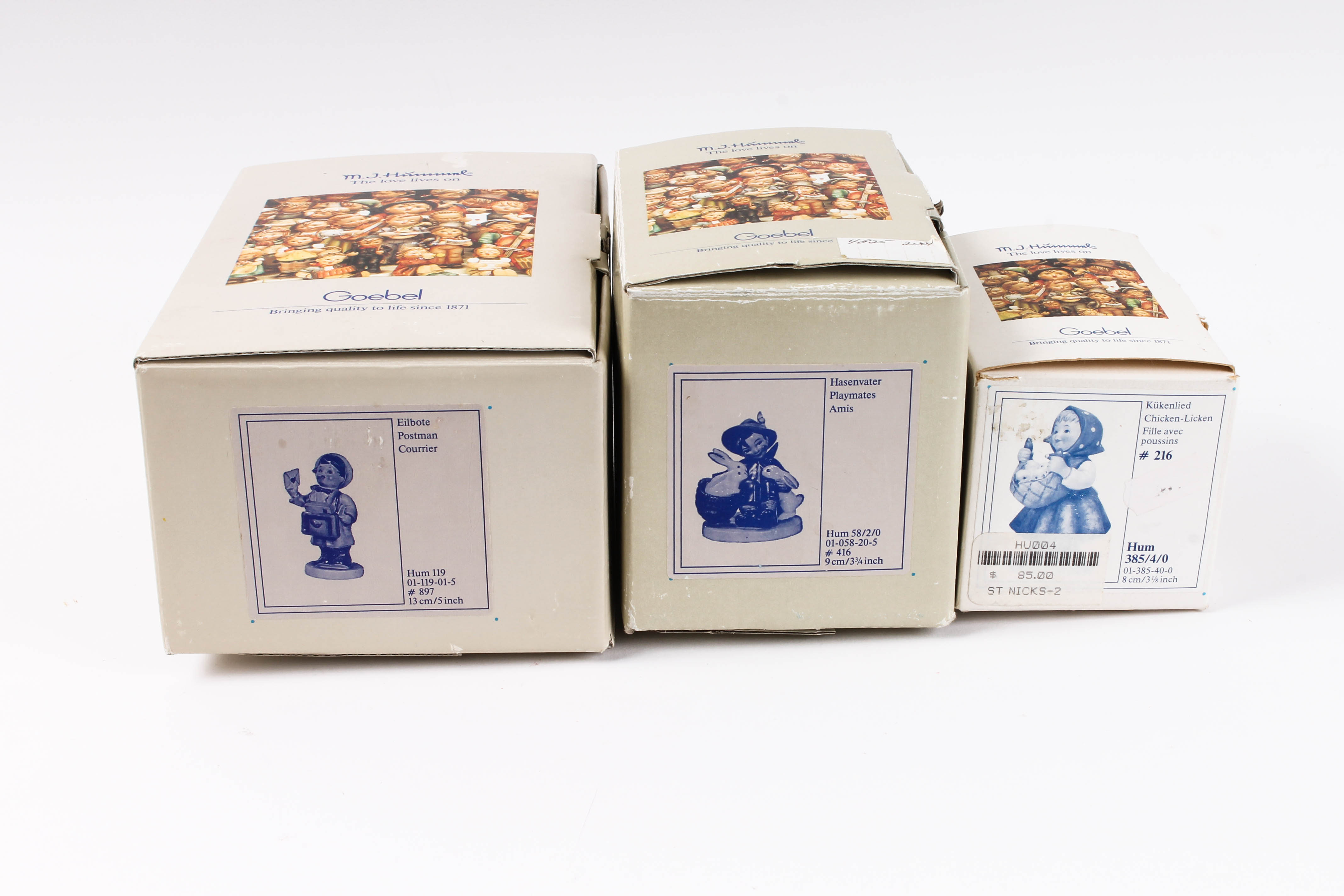 Three Vintage Hummel Figurines