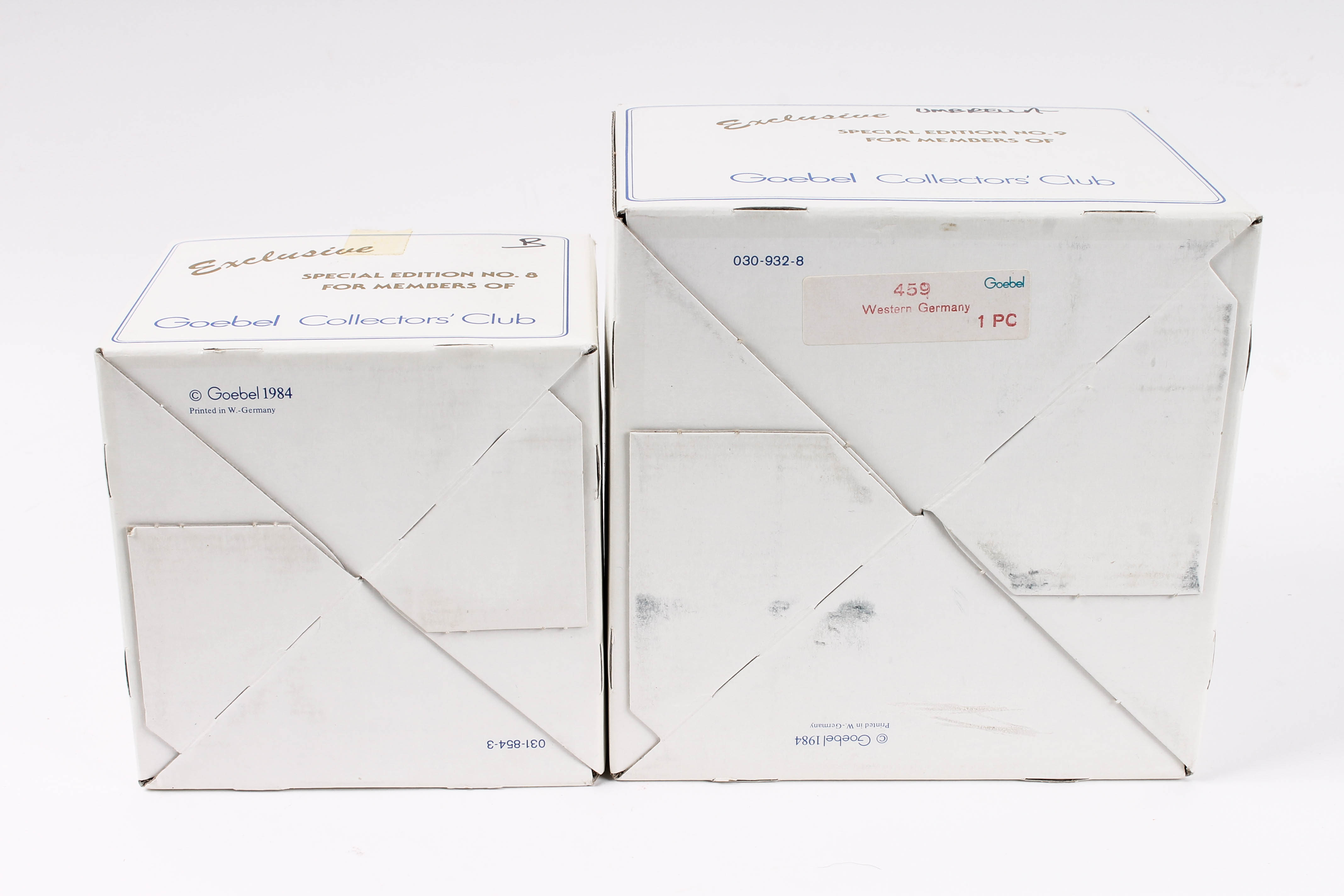 Pair of Special Edition M.J. Hummel Figurines