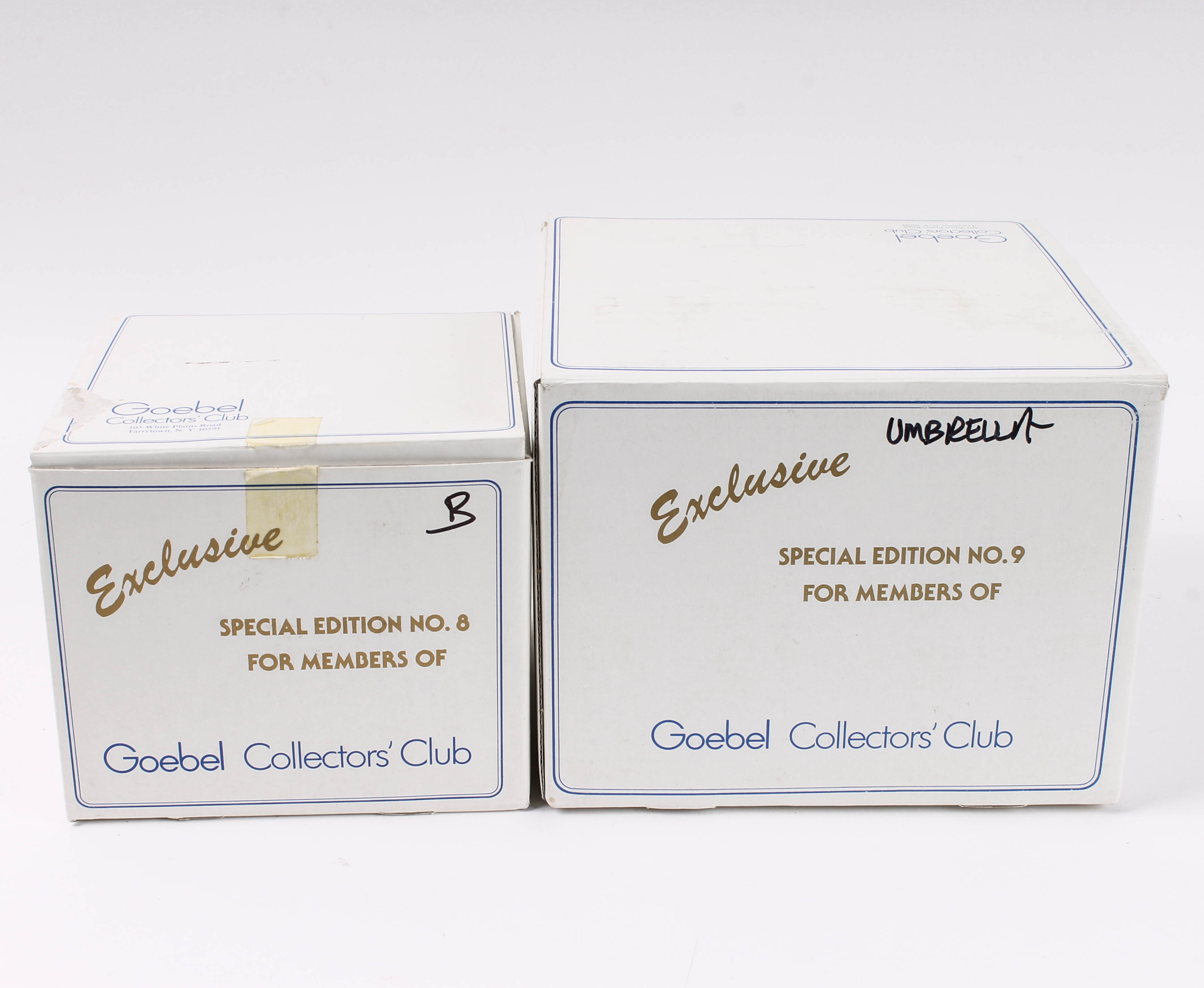 Pair of Special Edition M.J. Hummel Figurines