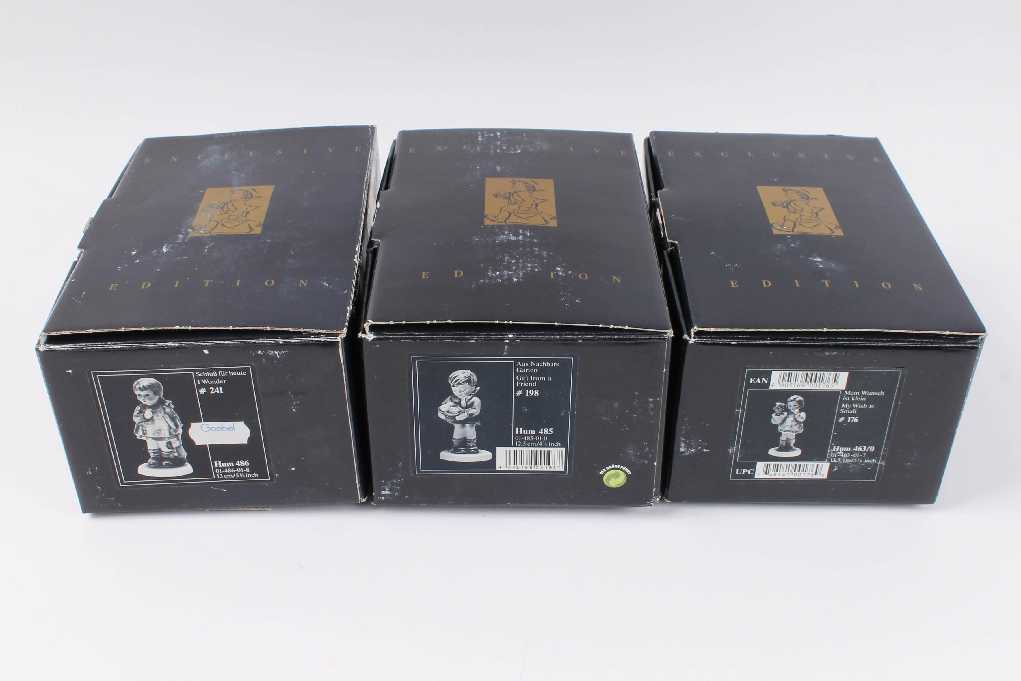 Three Hummel Club Edition Figurines