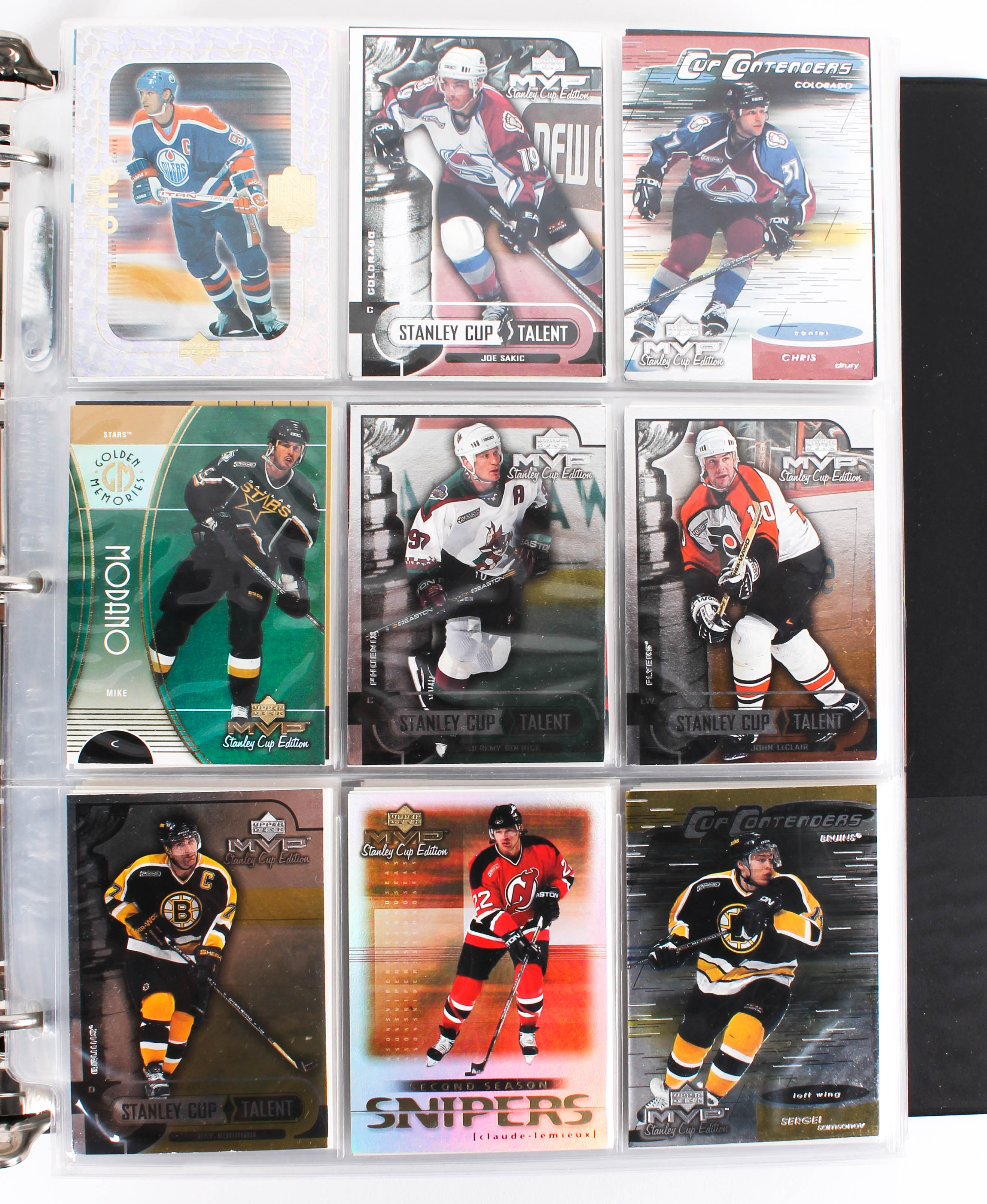 Collection of Hockey Sports Trading Cards