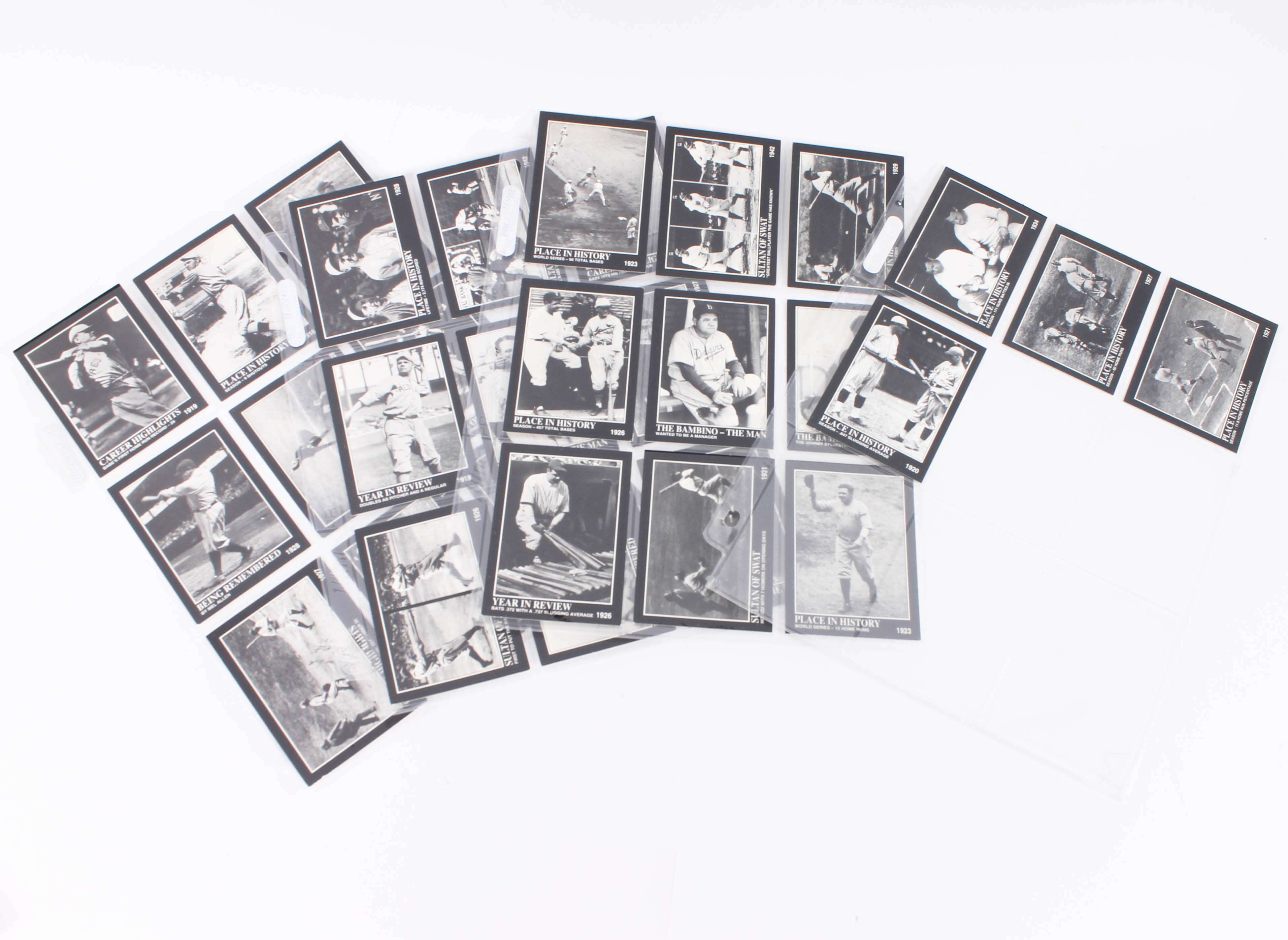Sports Card Collection by Megacards Featuring Babe Ruth
