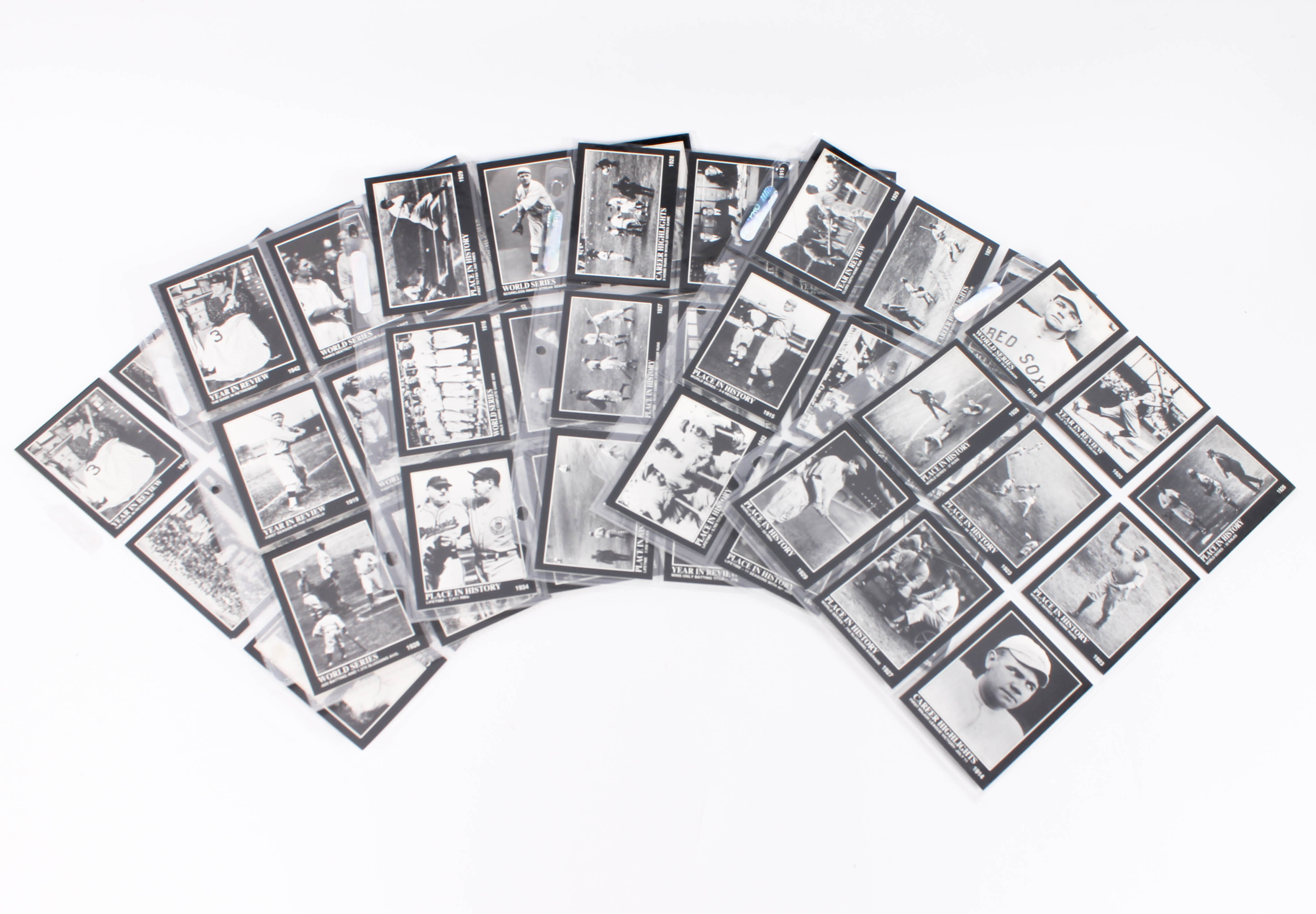 Sports Card Collection by Megacards Featuring Babe Ruth