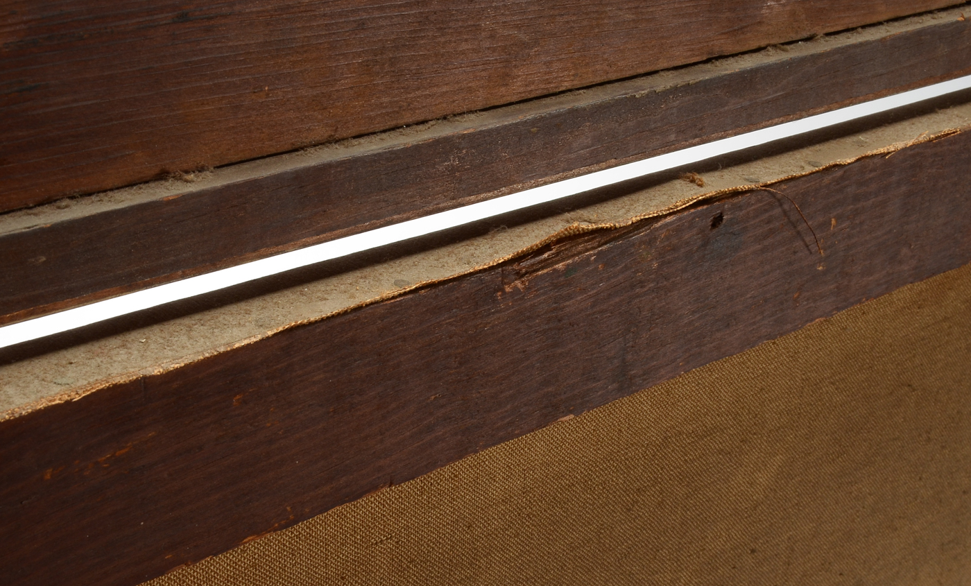 Antique Oil Painting on Canvas