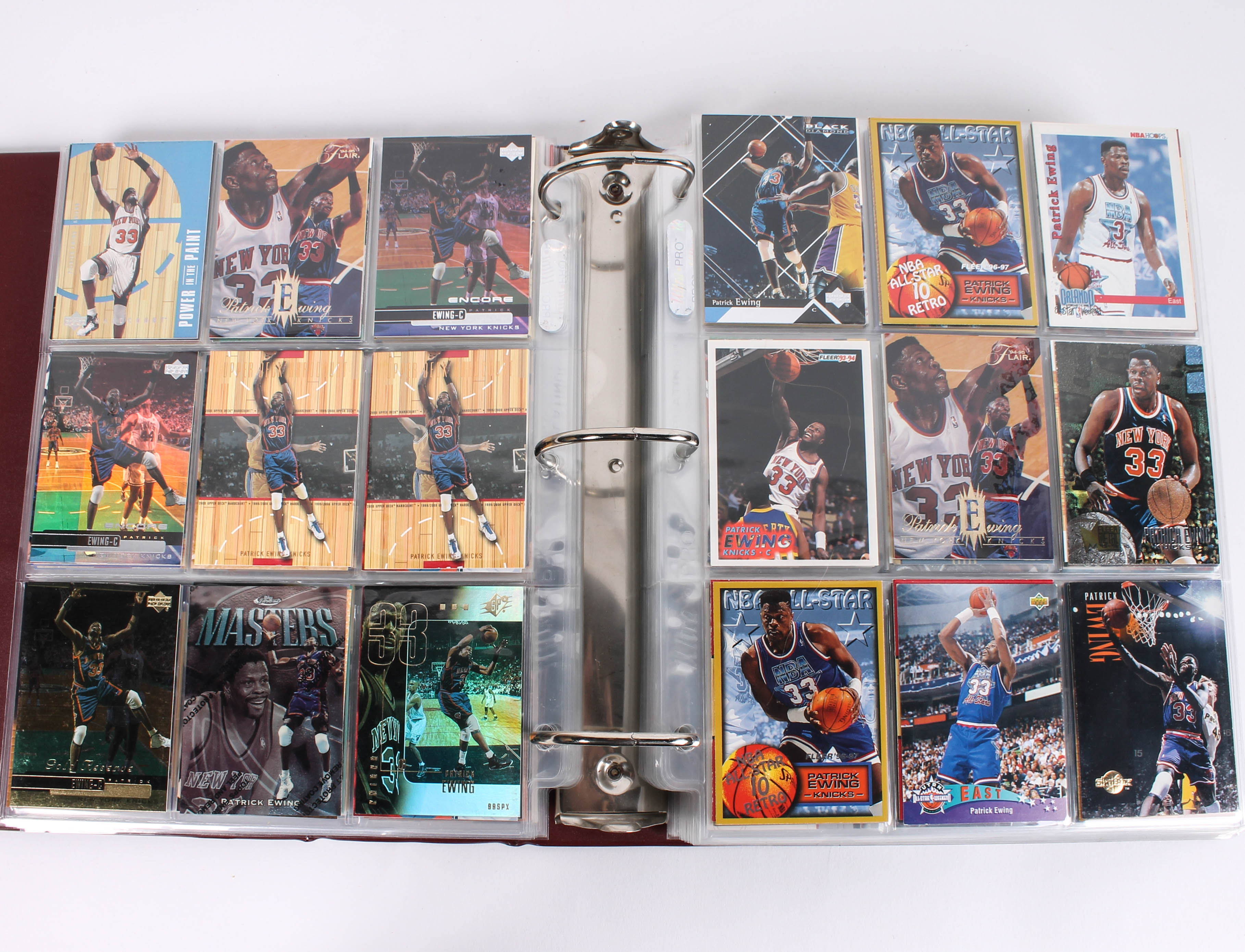 Collection of Basketball Trading Cards including Michael Jordan