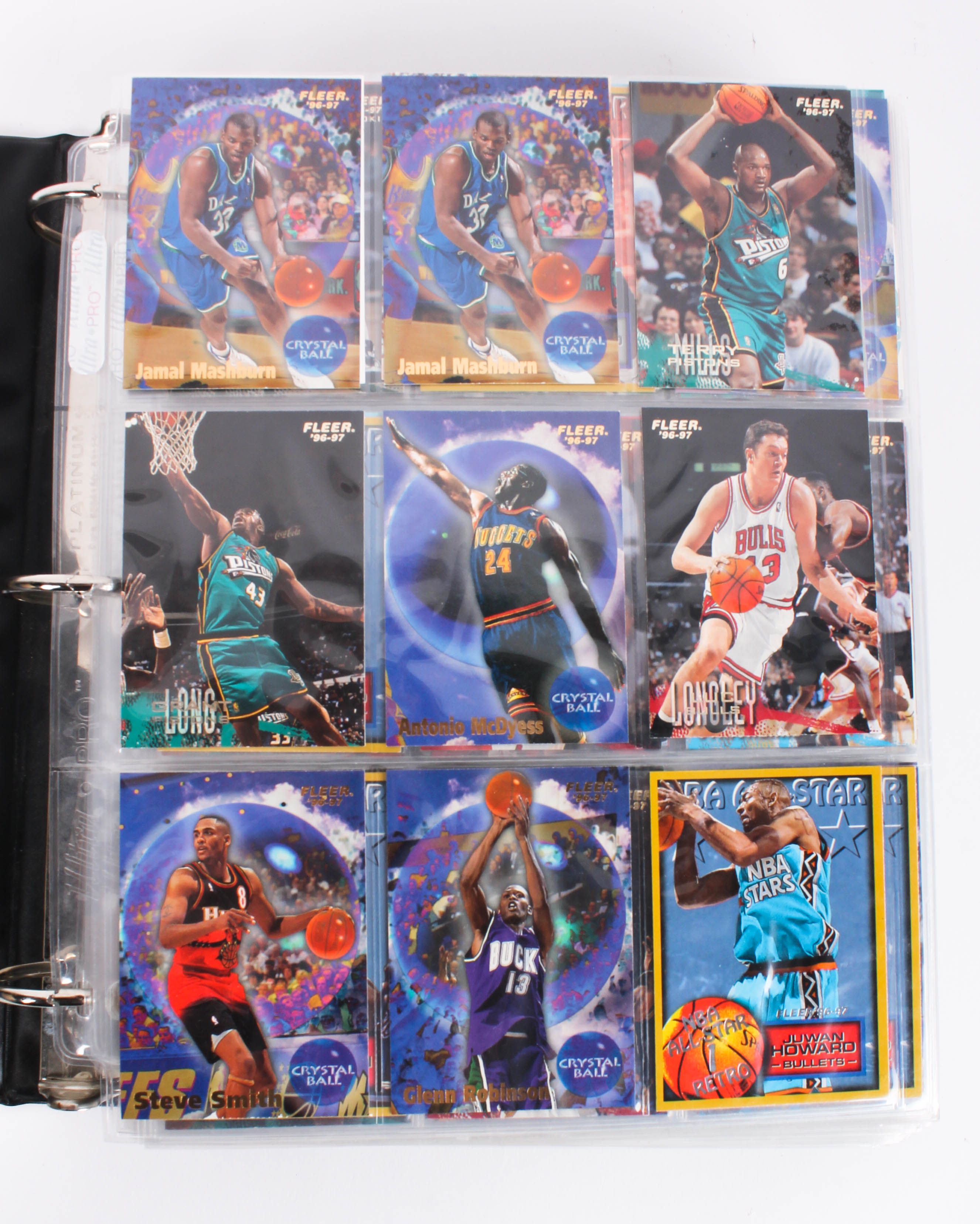 Large Collection of Basketball Trading Cards