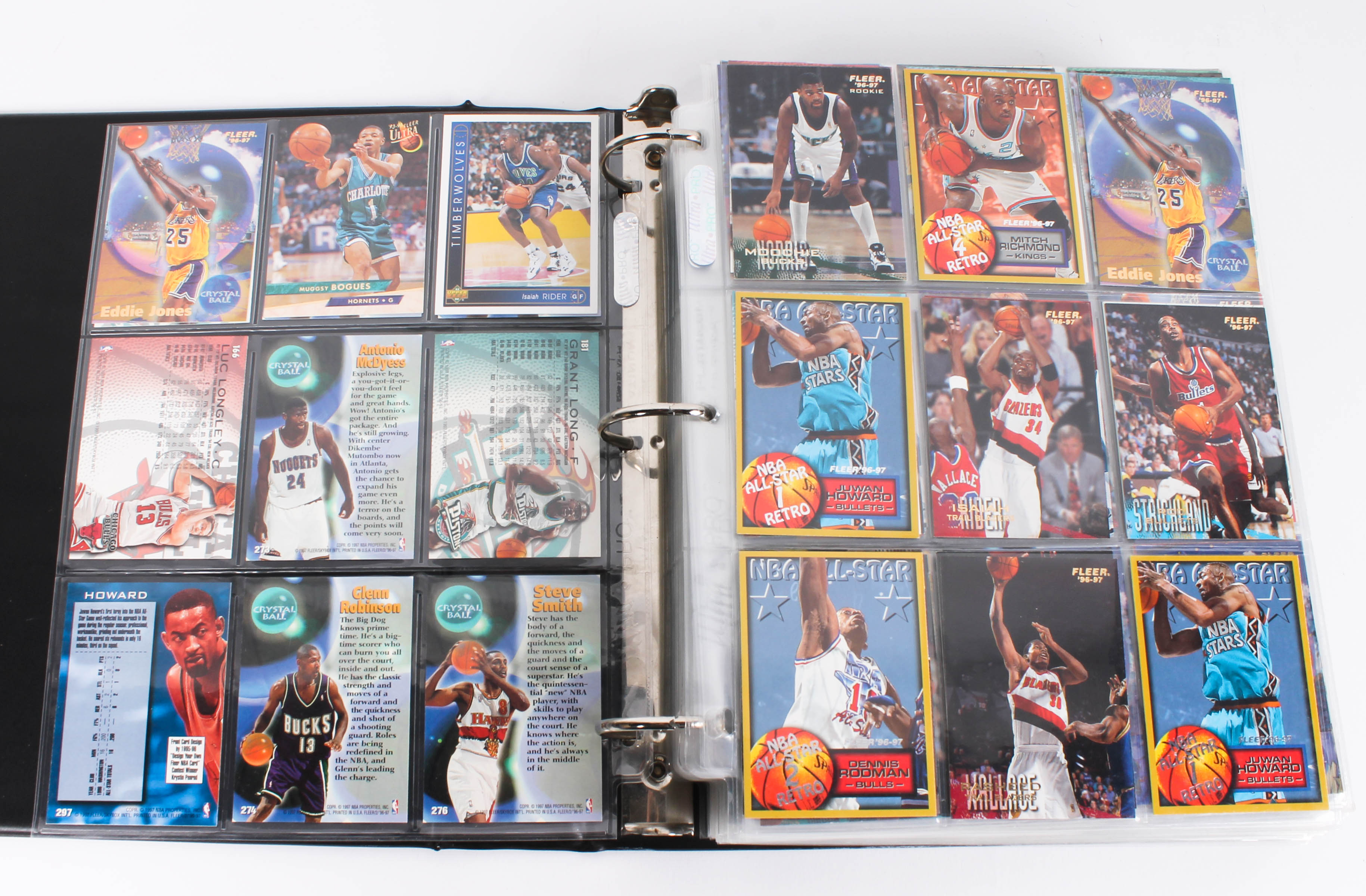 Large Collection of Basketball Trading Cards