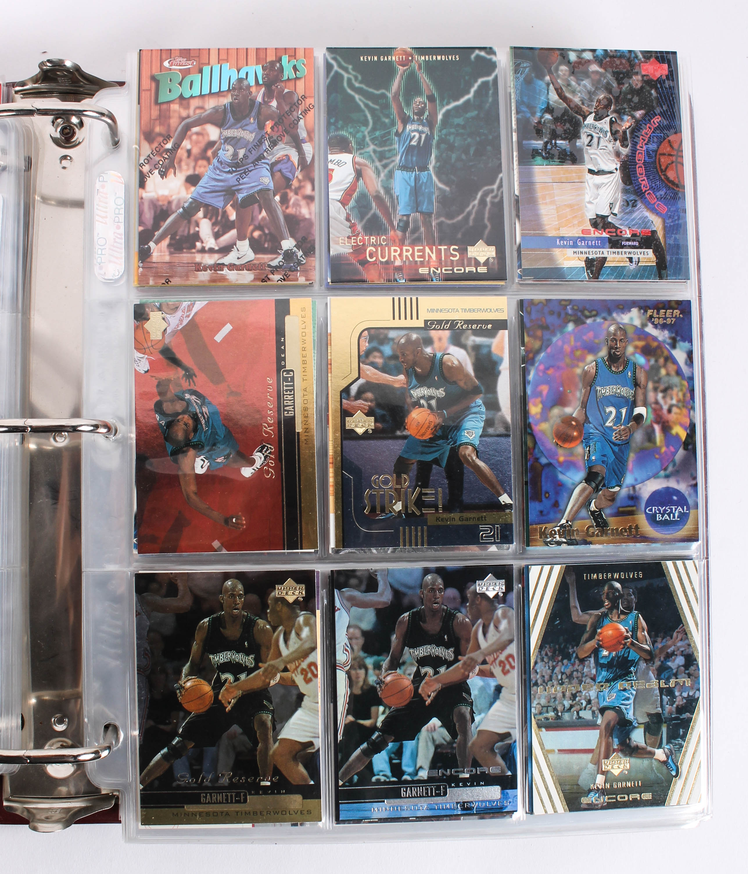 Collection of Basketball Trading Cards including Michael Jordan