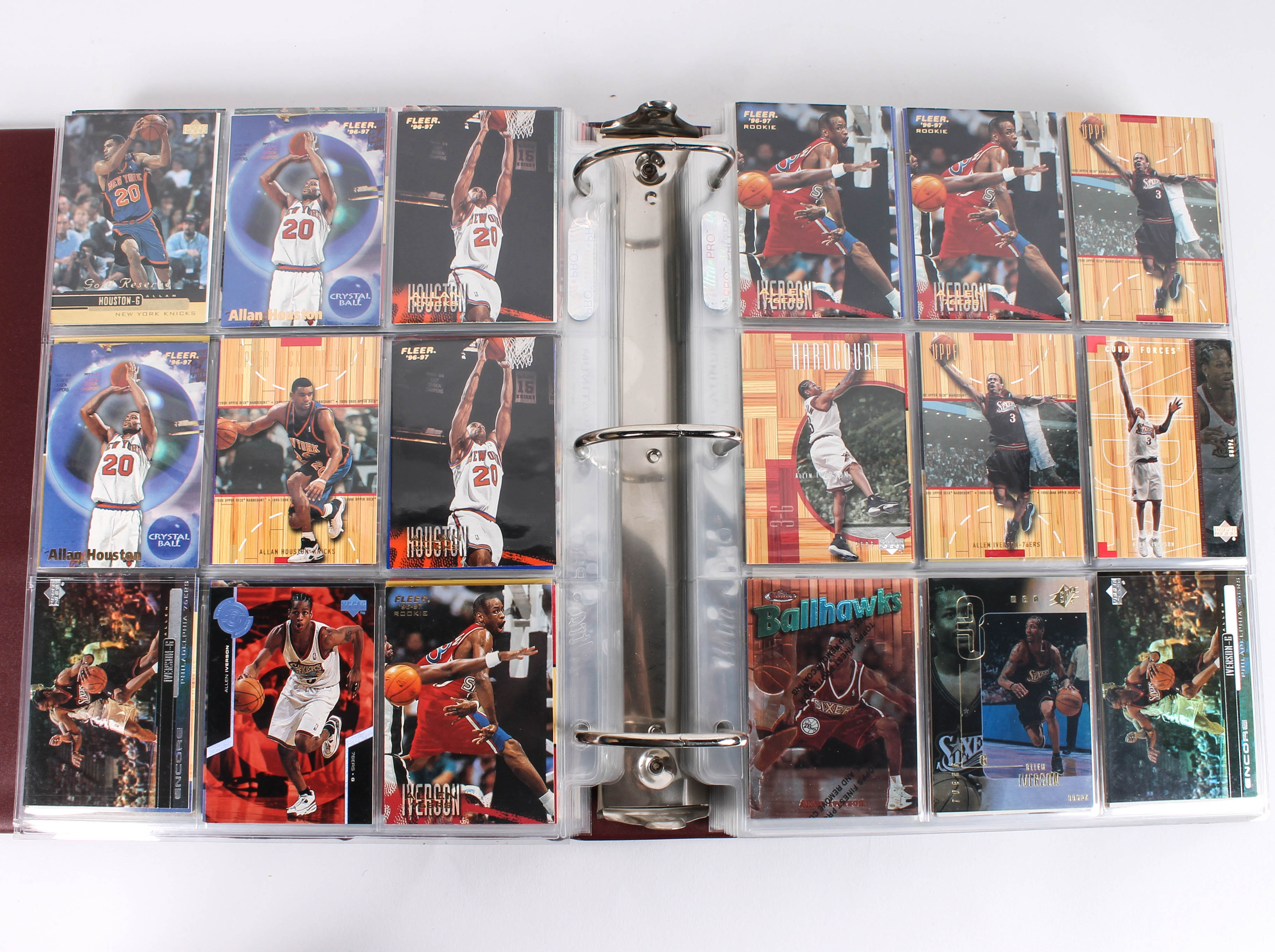 Collection of Basketball Trading Cards including Michael Jordan