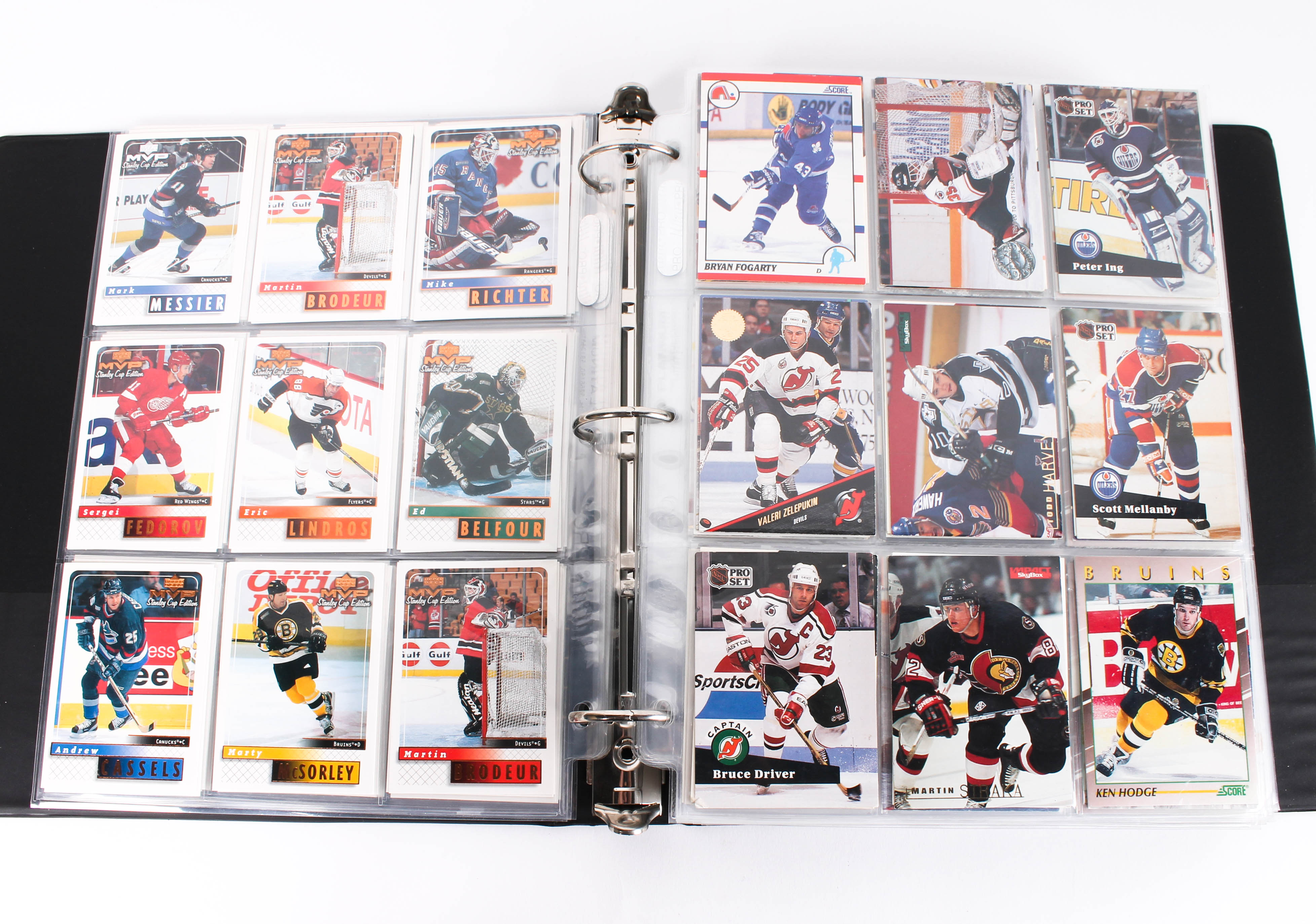 Collection of Hockey Sports Trading Cards