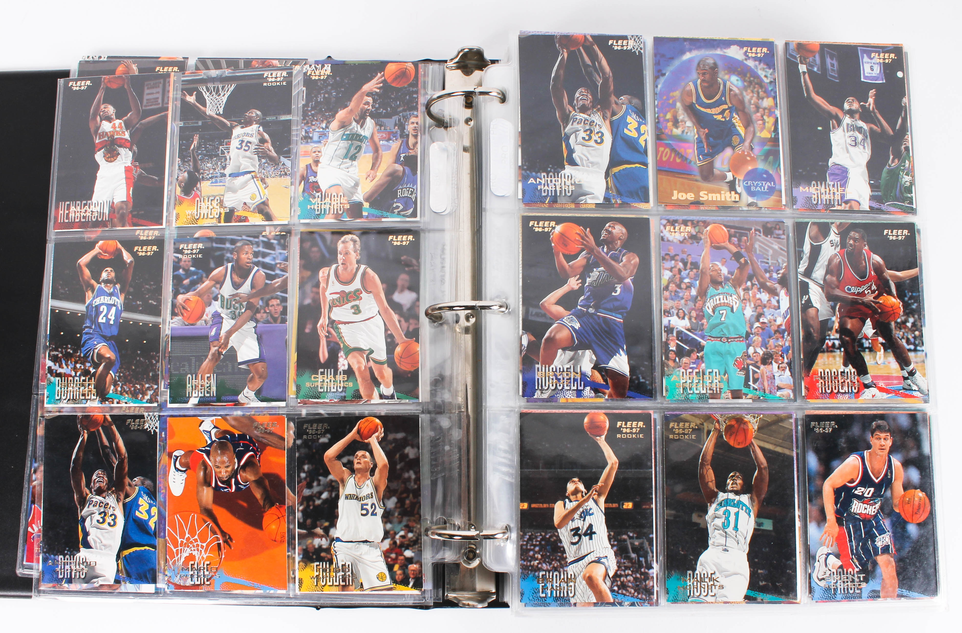Large Collection of Basketball Trading Cards