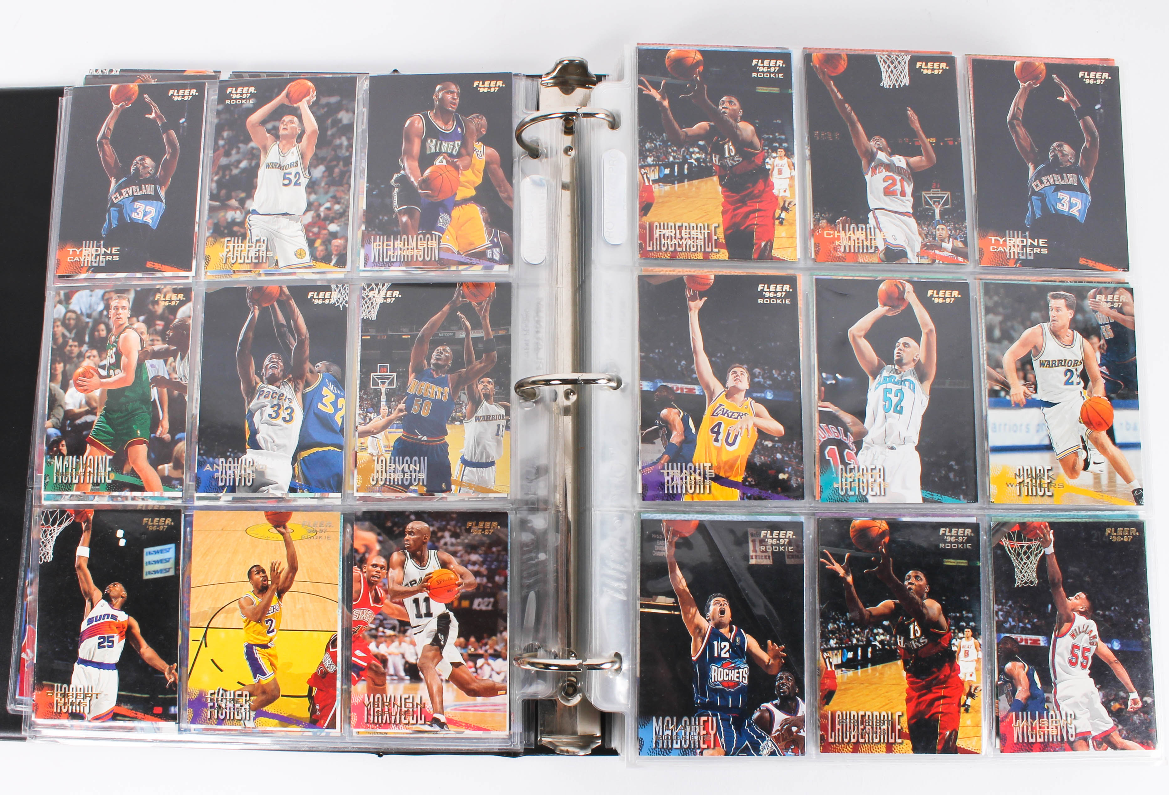 Large Collection of Basketball Trading Cards
