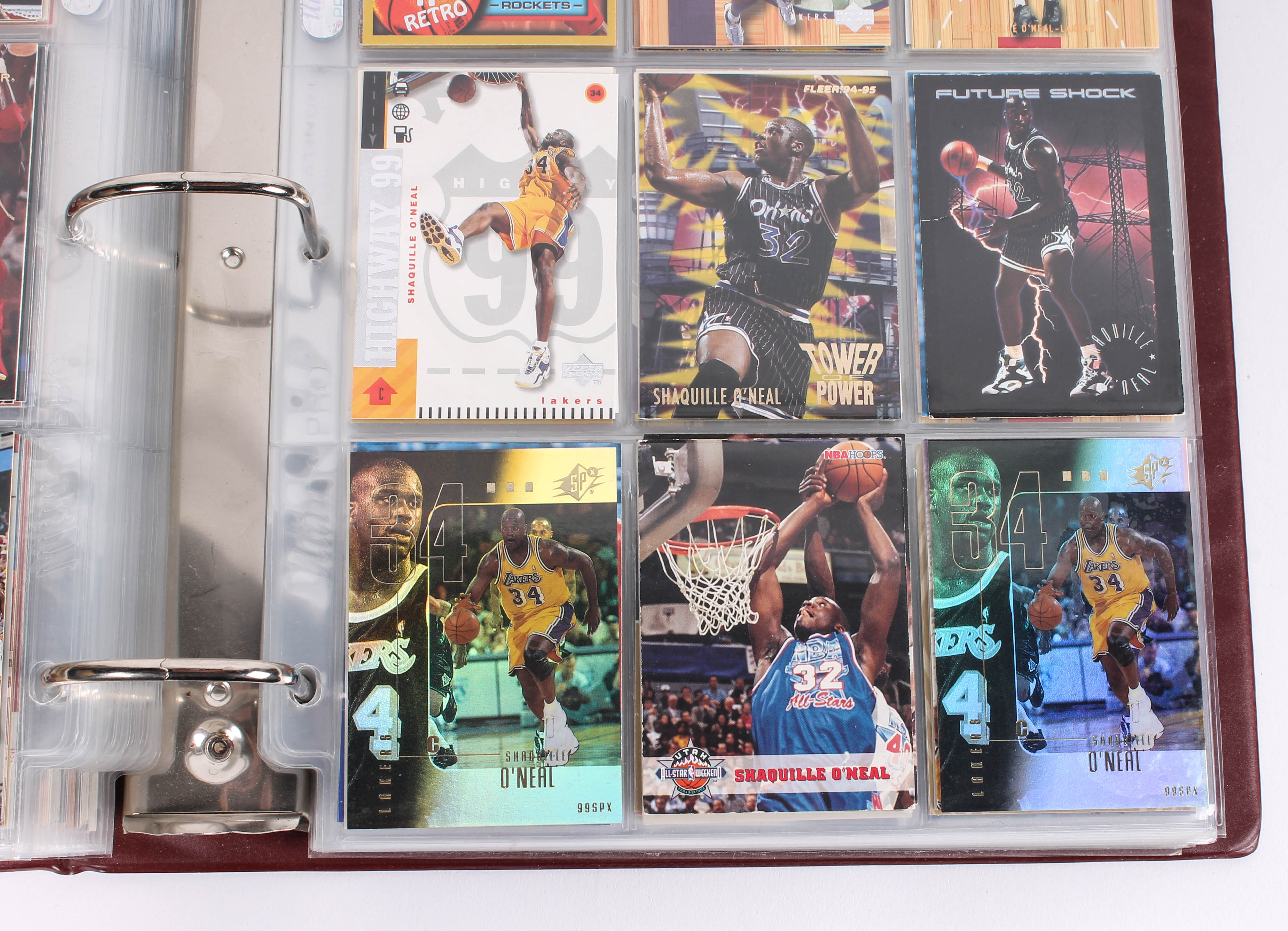 Collection of Basketball Trading Cards including Michael Jordan