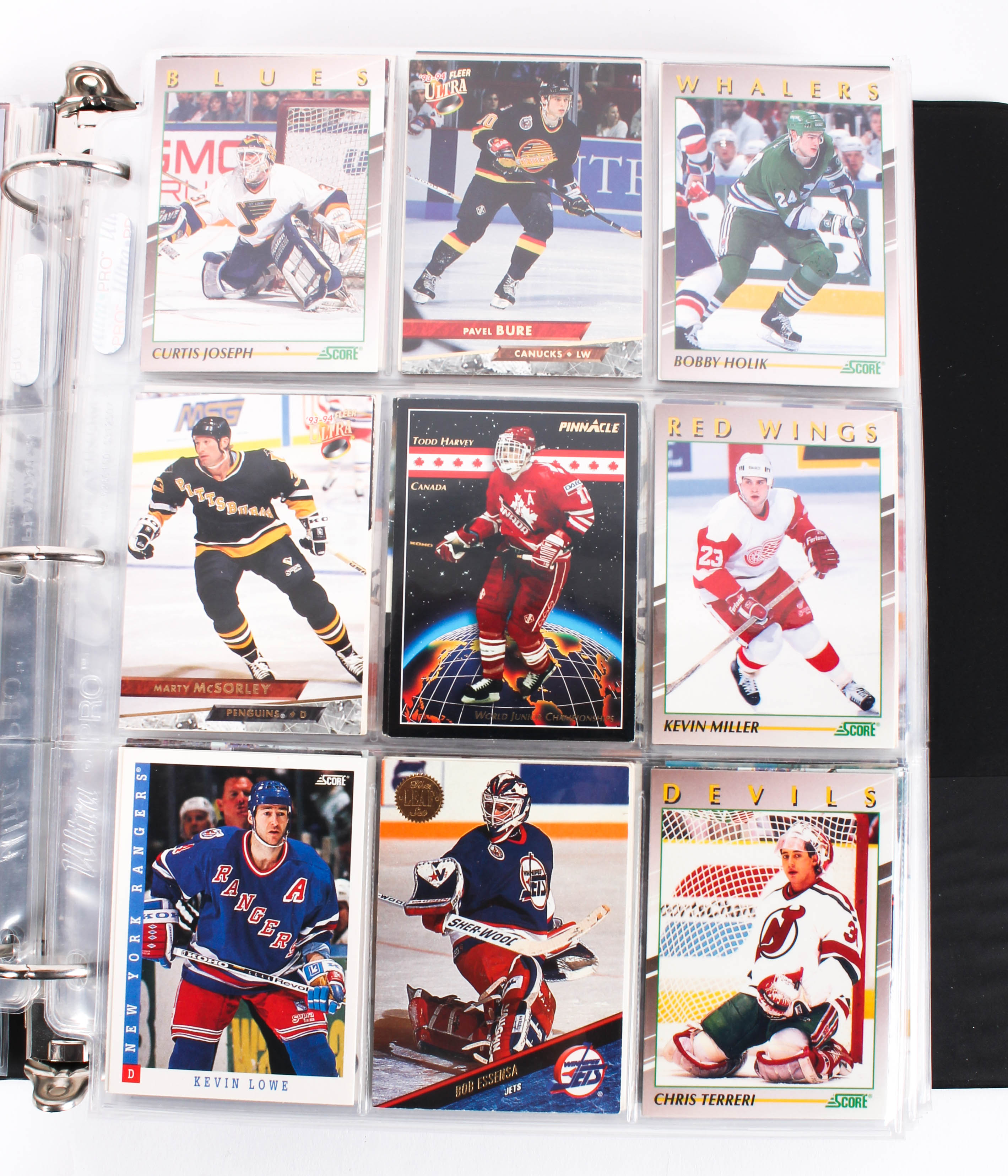 Collection of Hockey Sports Trading Cards