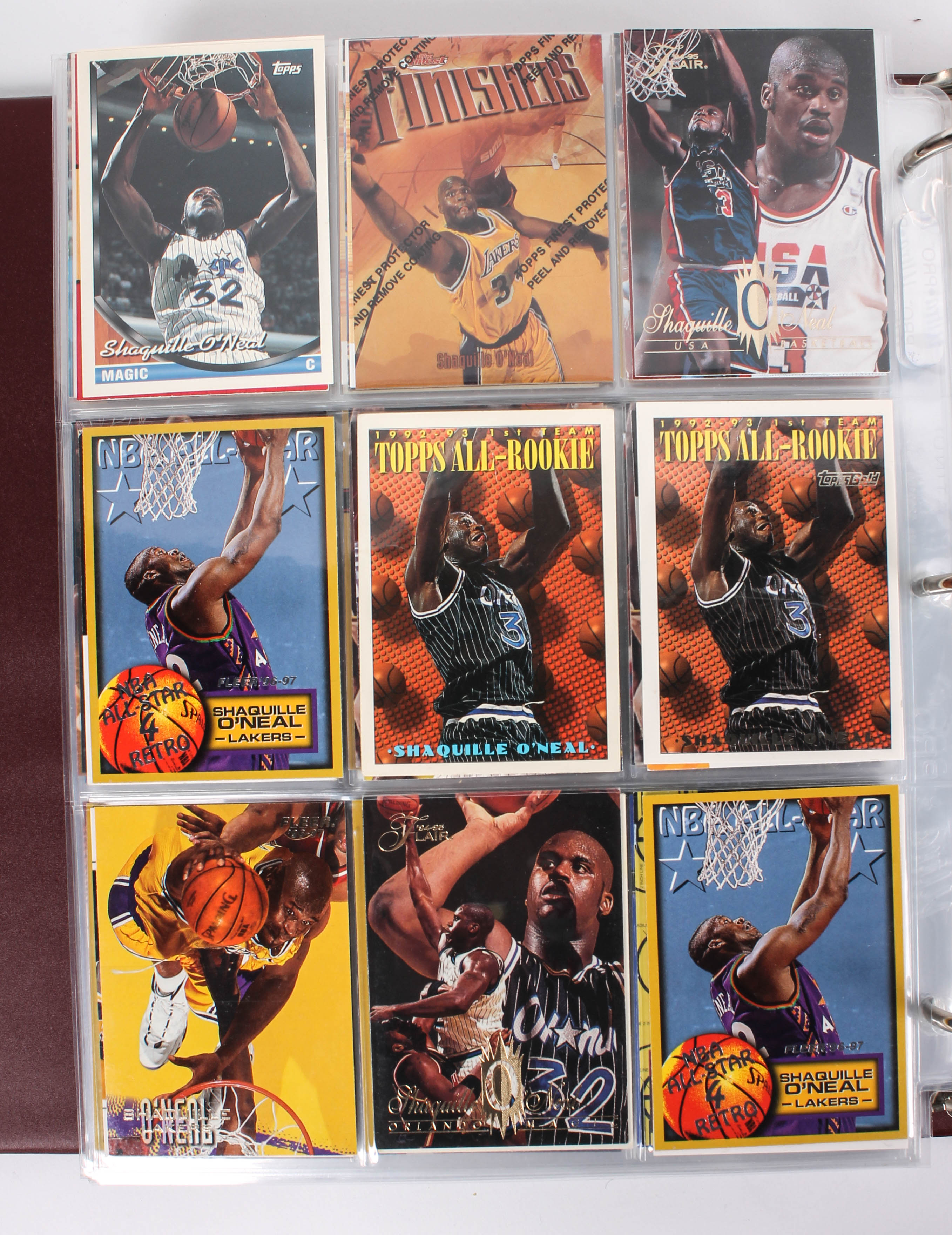 Collection of Basketball Trading Cards including Michael Jordan
