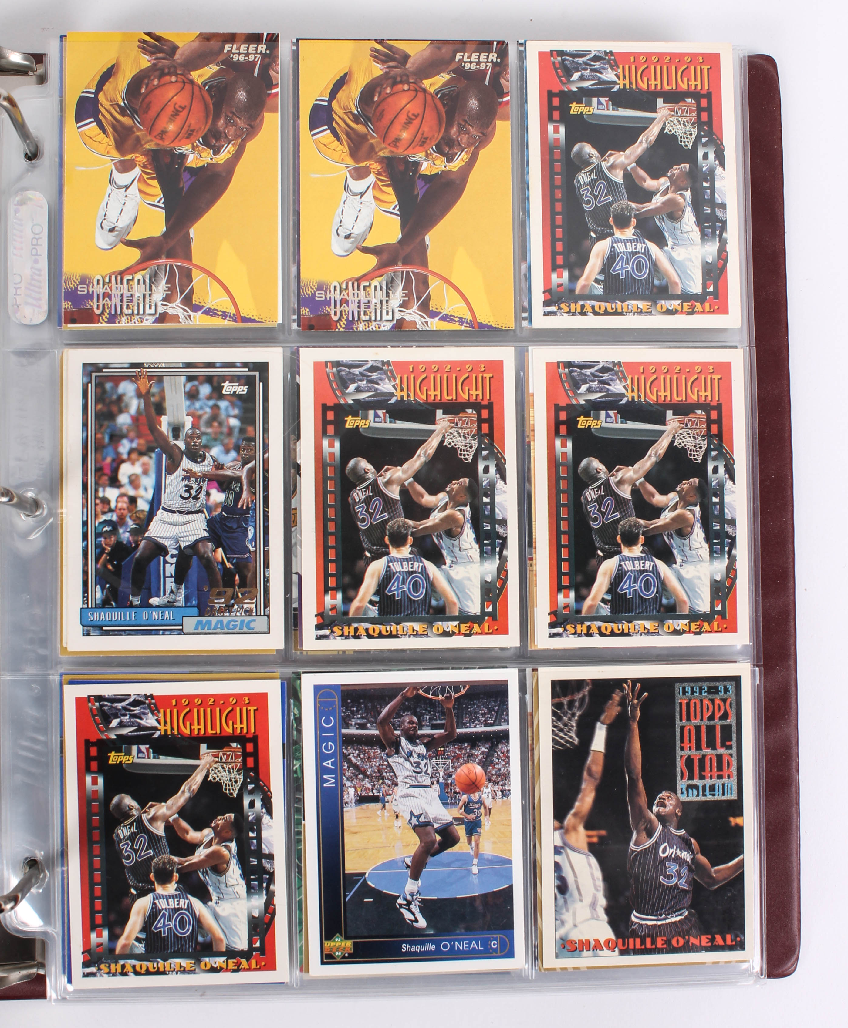 Collection of Basketball Trading Cards including Michael Jordan