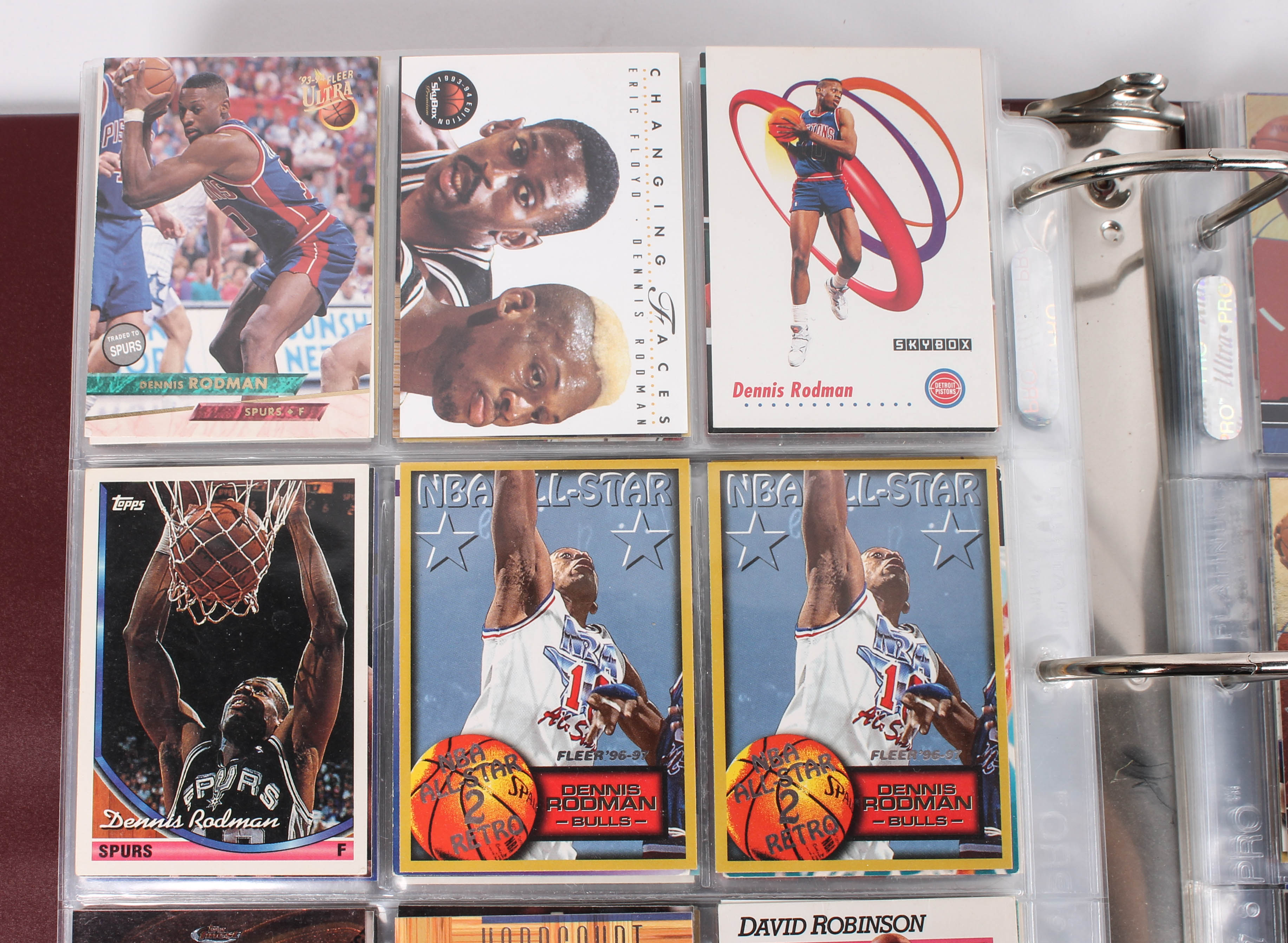 Collection of Basketball Trading Cards including Michael Jordan