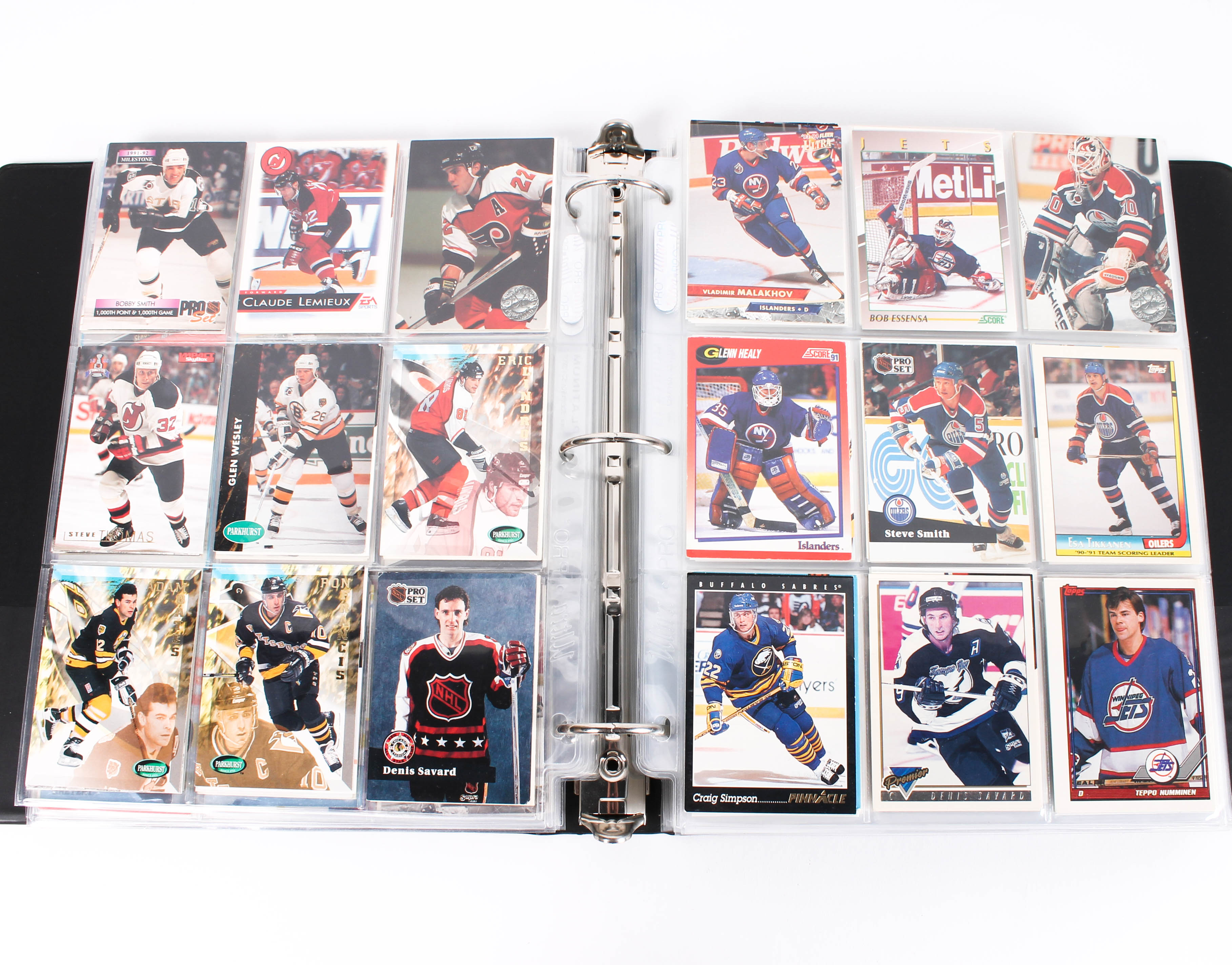 Collection of Hockey Sports Trading Cards