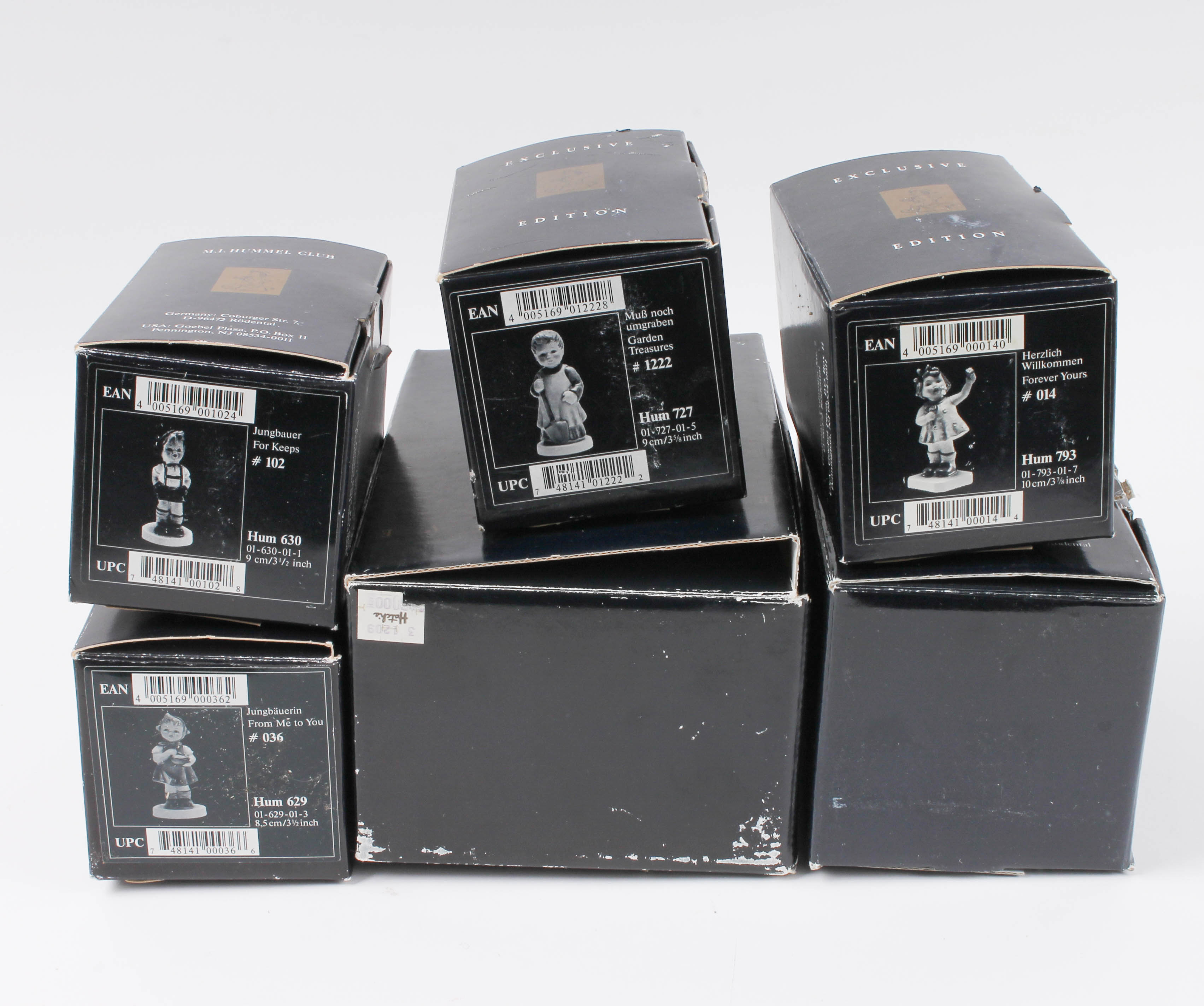 Collection of Six Limited Edition Hummel Figurines