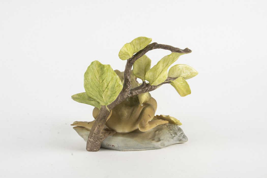 Cybis Porcelain Bullfrog Figurine