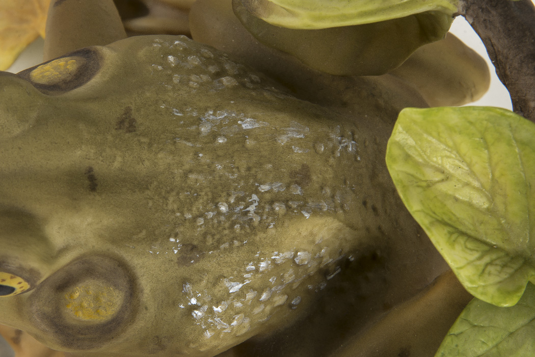 Cybis Porcelain Bullfrog Figurine