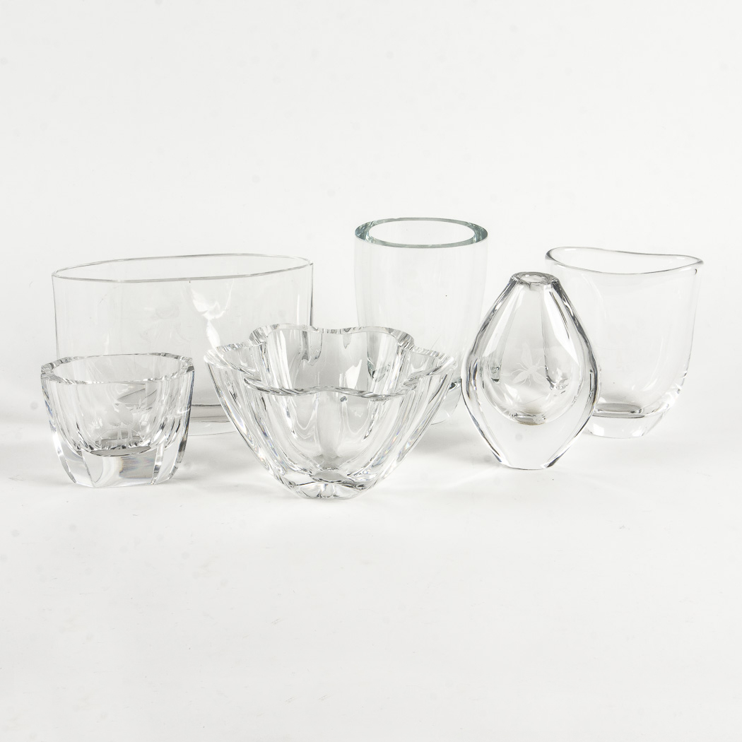 Collection of Orrefors Crystal